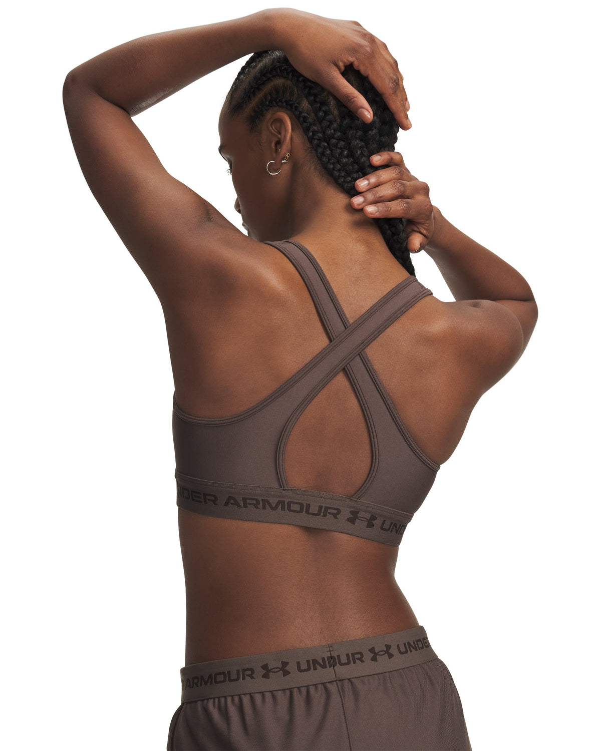 Crossback Mid Bra - Brown / Kona Brown - 200