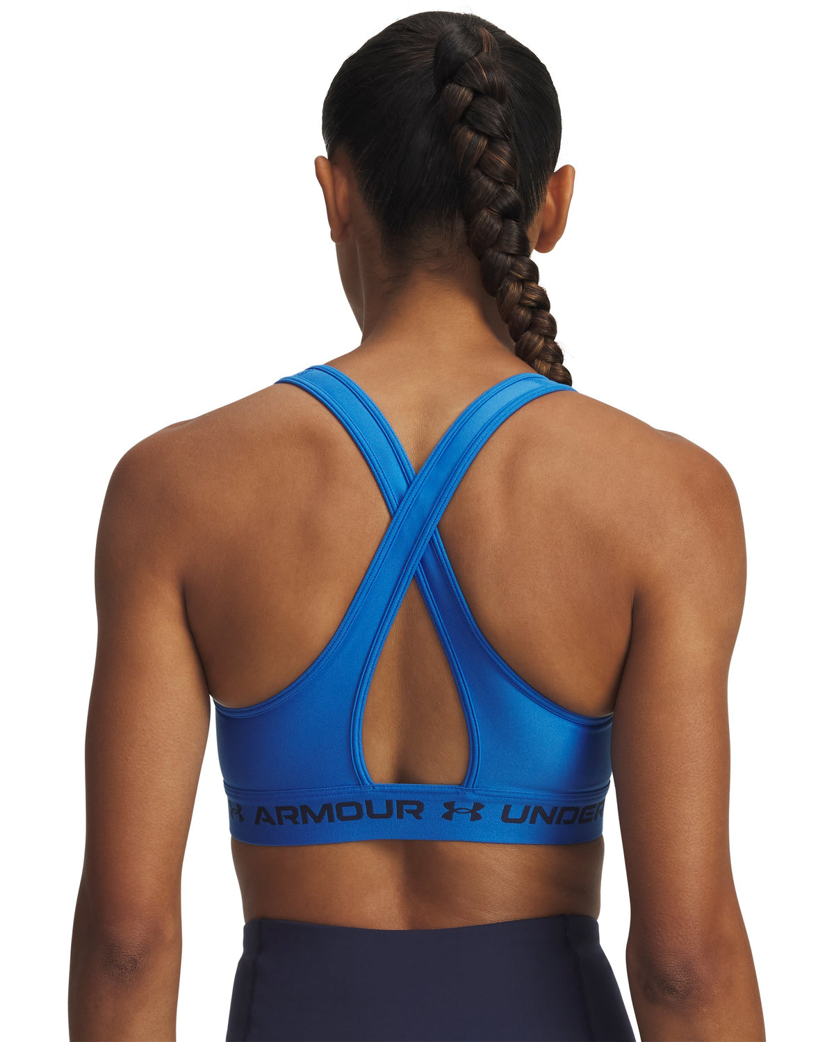 Crossback Mid Bra - Blue / Washed Navy - 402