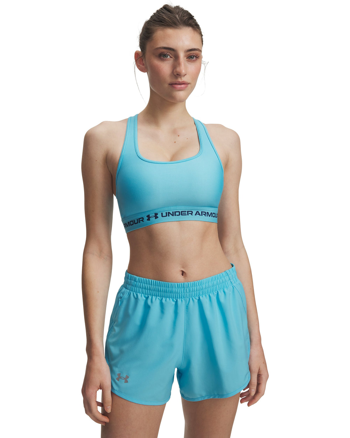 Crossback Mid Bra - Blue / Blackout Navy - 481
