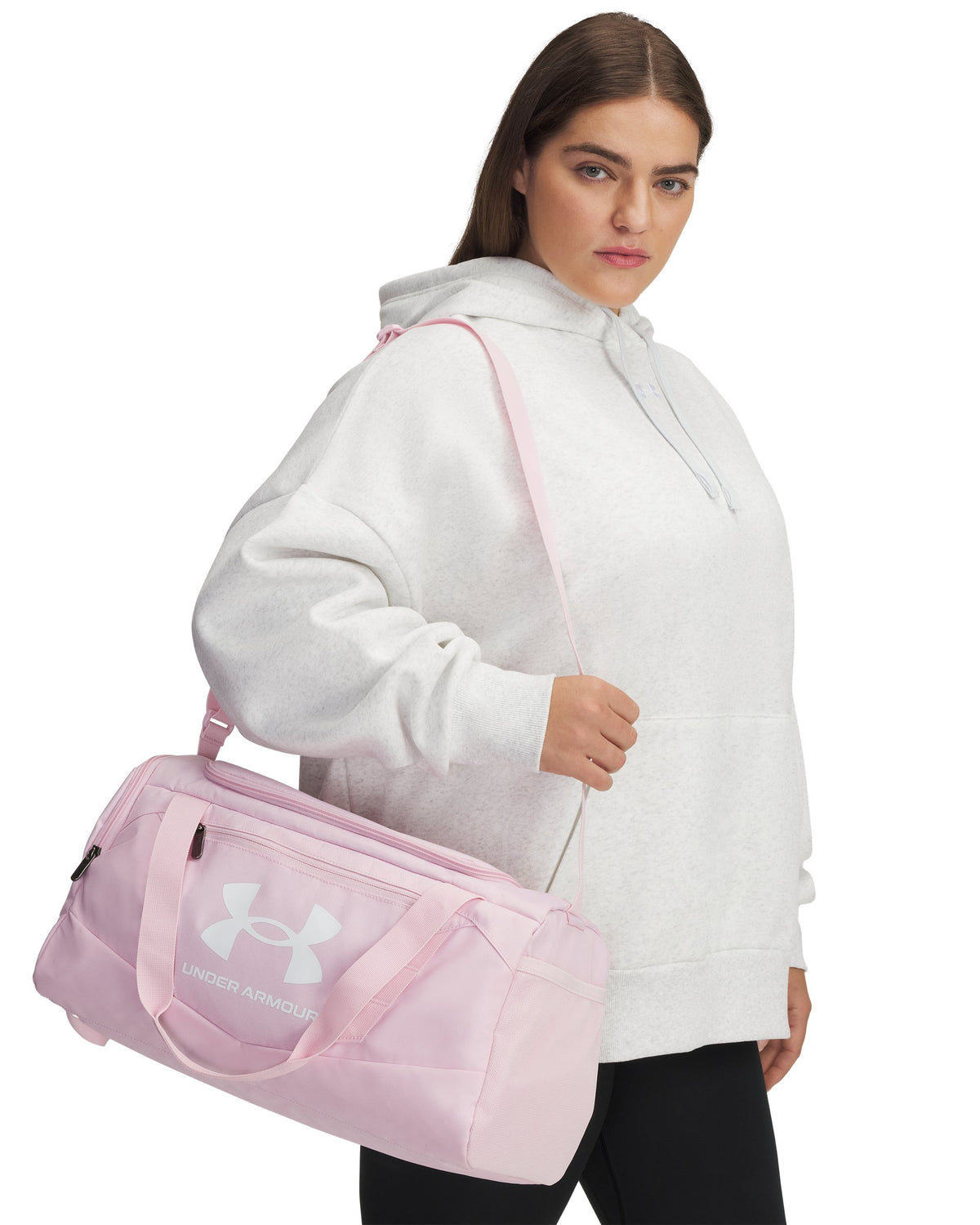 UA Undeniable 5.0 Duffle XS - ורוד / ורוד / לבן - 648