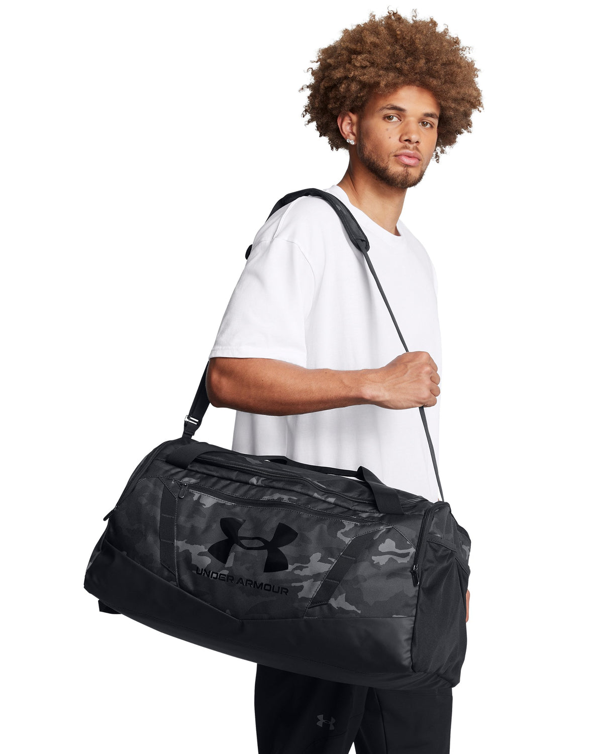 UA Undeniable 5.0 Duffle MD - שחור / שחור / שחור - 010
