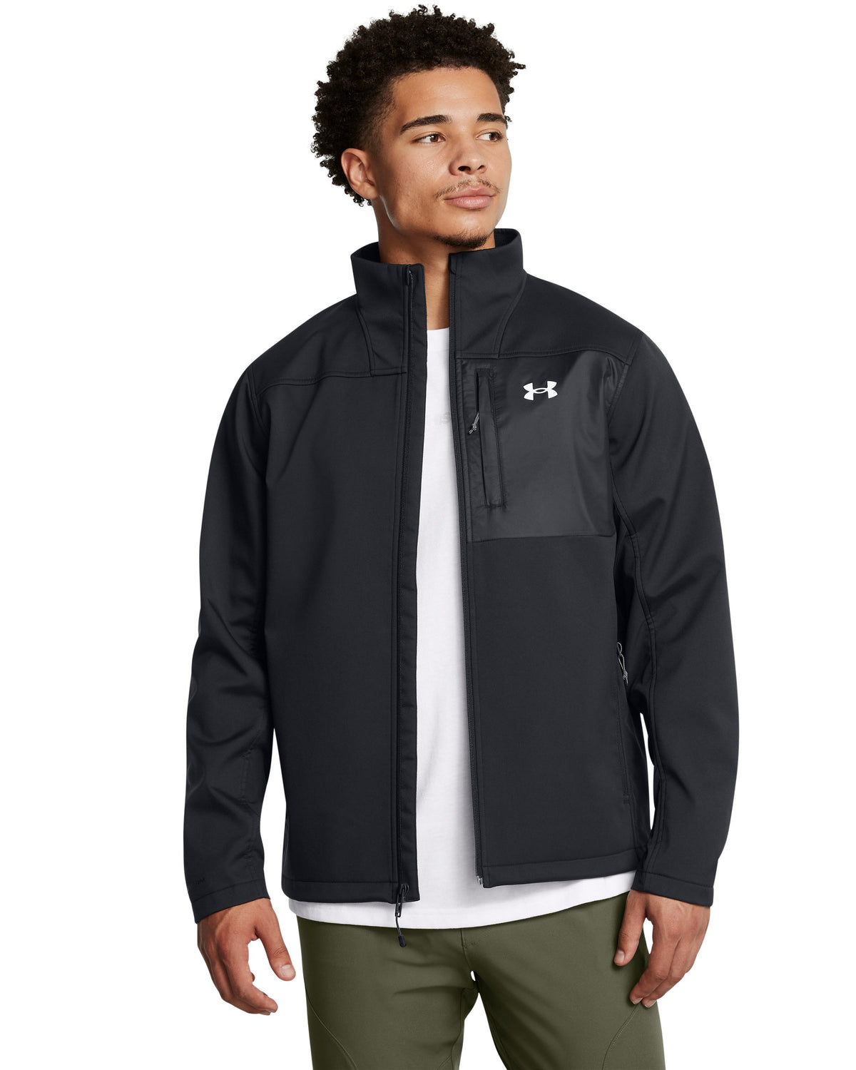 M Shield Jacket - Black / White - 003