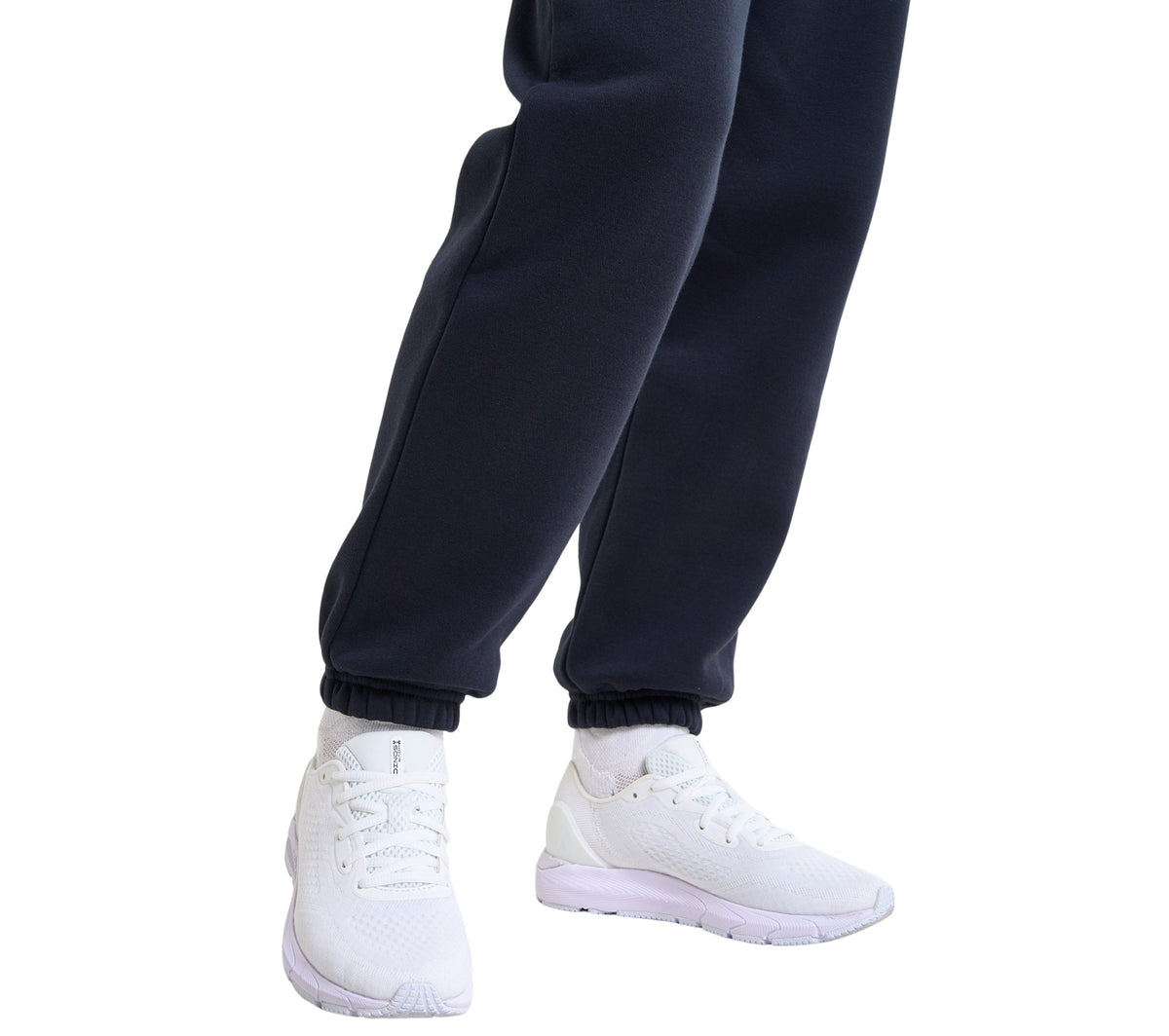 UA Icon Fleece - שחור / לבן - 001