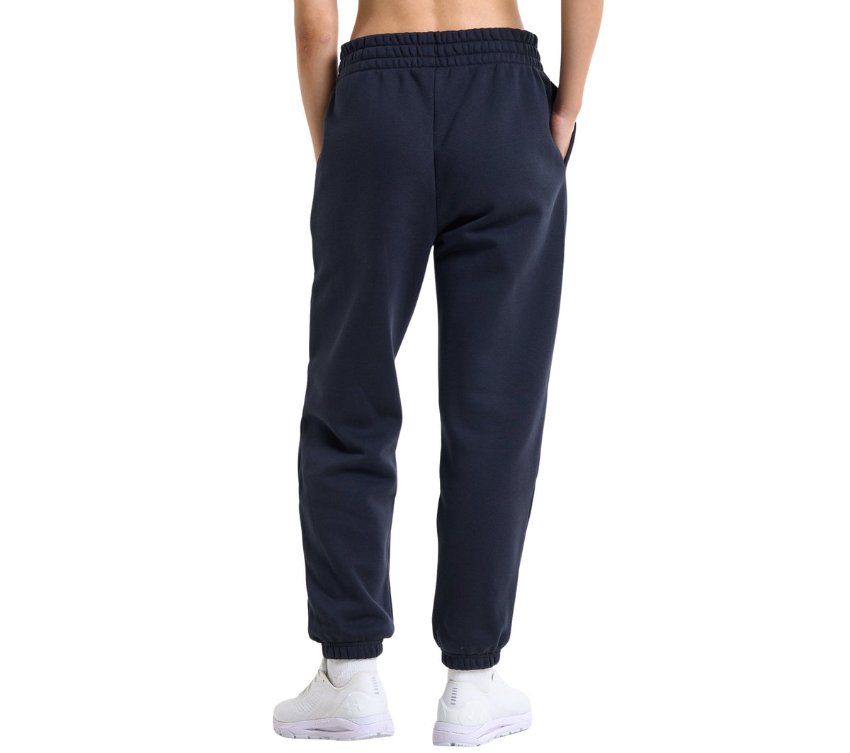 UA Icon Fleece - שחור / לבן - 001