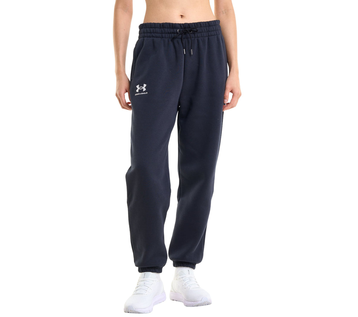 UA Icon Fleece - שחור / לבן - 001