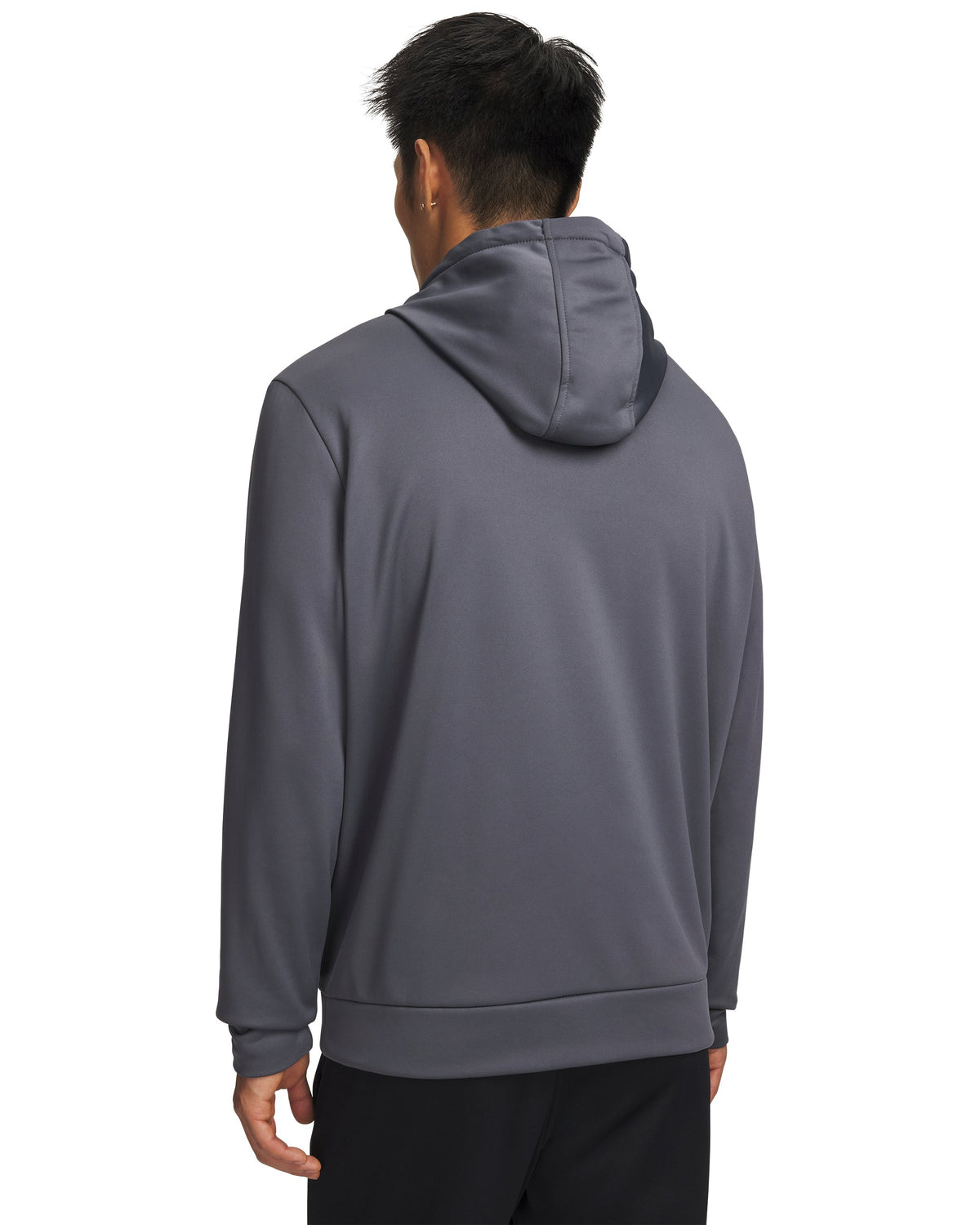 UA Armour Fleece Hoodie - Castlerock / Black - 025