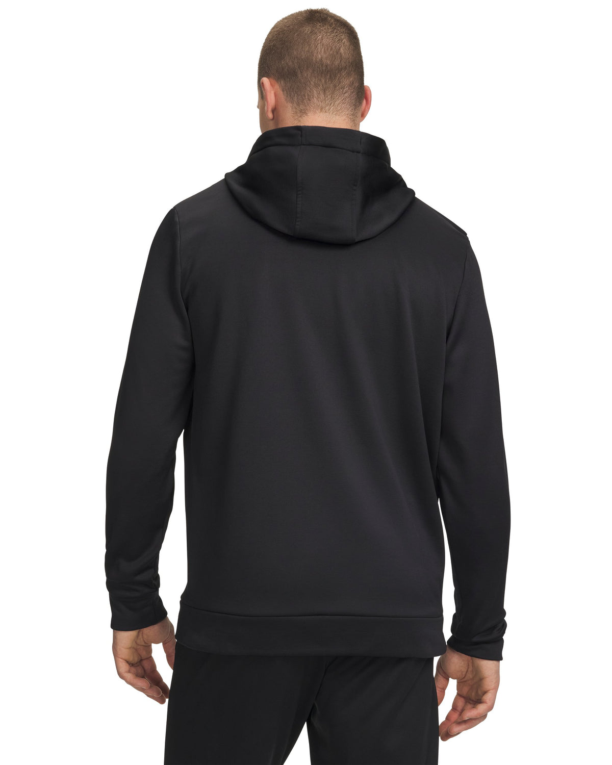UA Armour Fleece FZ Hoodie - Black / Black - 001