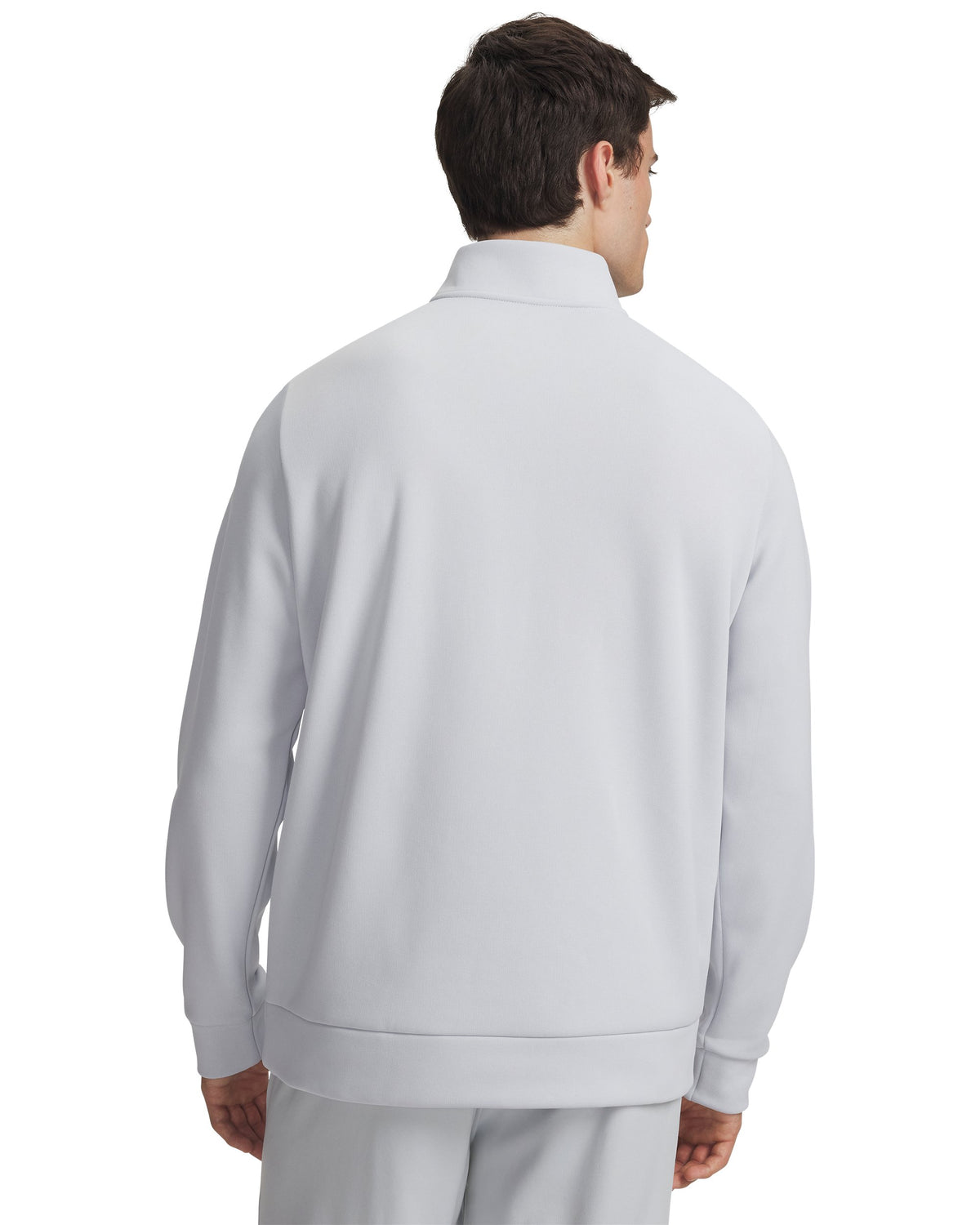 UA Armour Fleece 1/4 Zip - Halo Gray / Black - 014