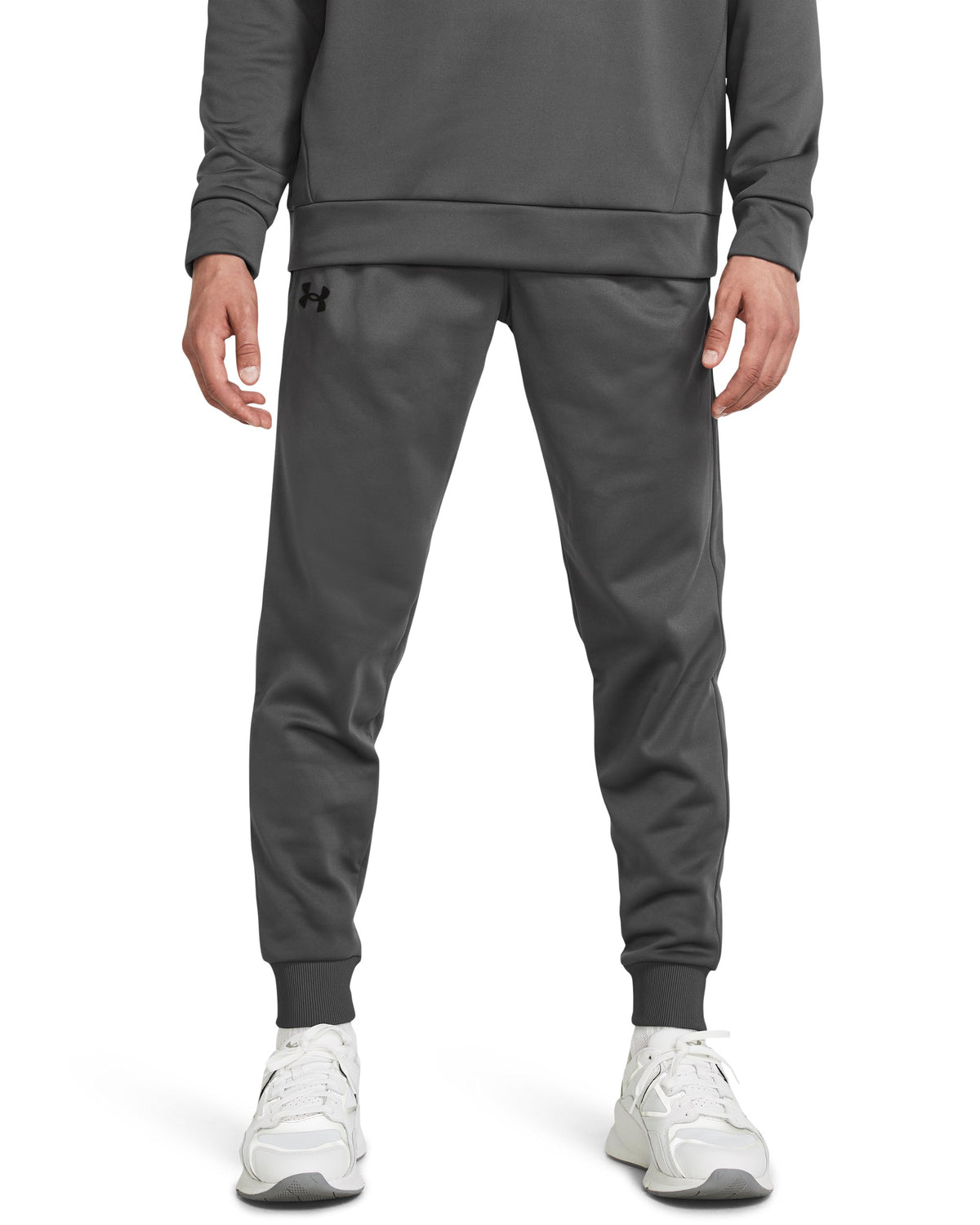 UA Armour Fleece Joggers - Castlerock / Black - 025