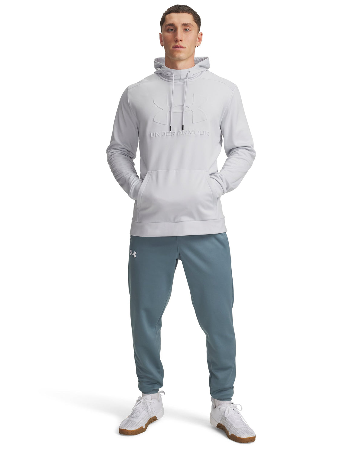 UA Armour Fleece Joggers - Blue / Jasper Blue - 587