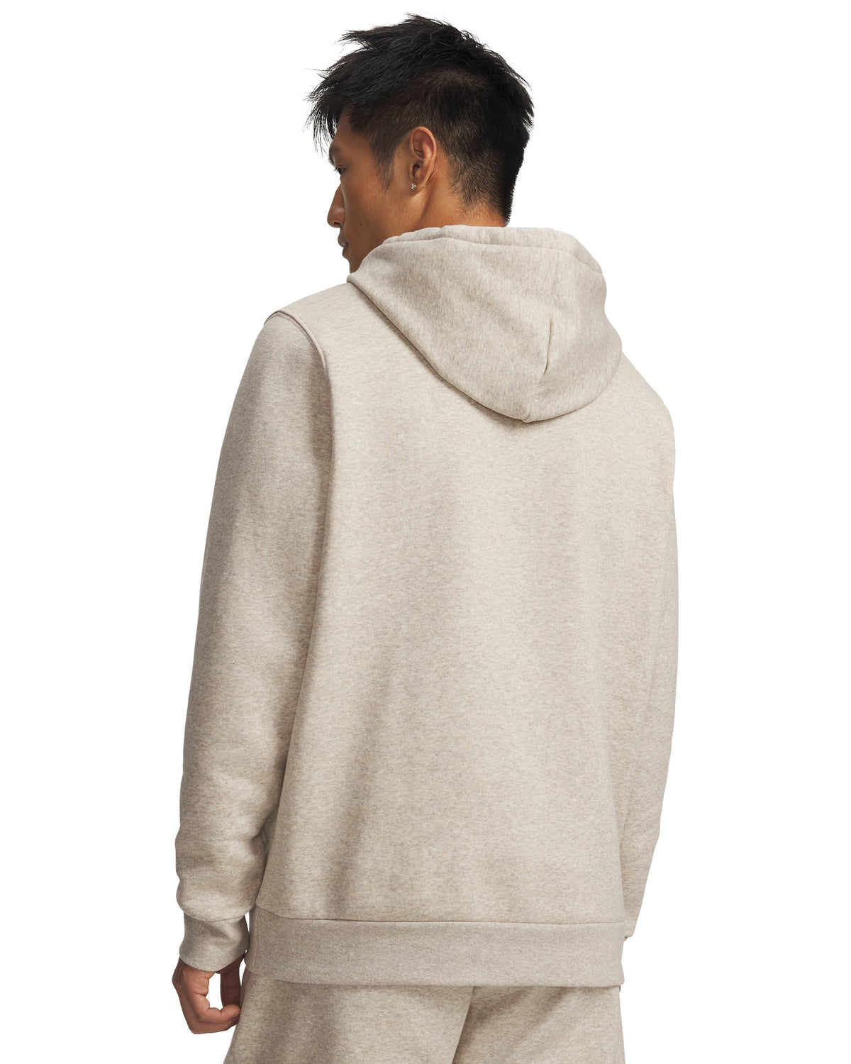 UA Icon Fleece Hoodie - Timberwolf Taupe Light Hthr / Timberwolf Taupe - 203