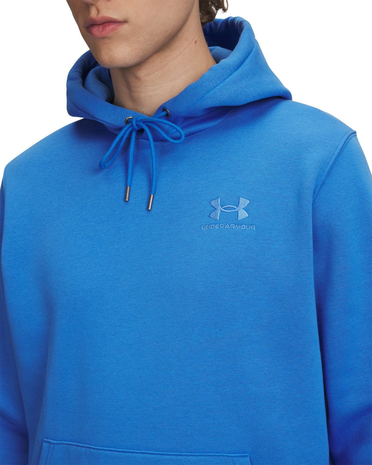 UA Icon Fleece Hoodie - Blue Atlantis / Blue Atlantis - 402