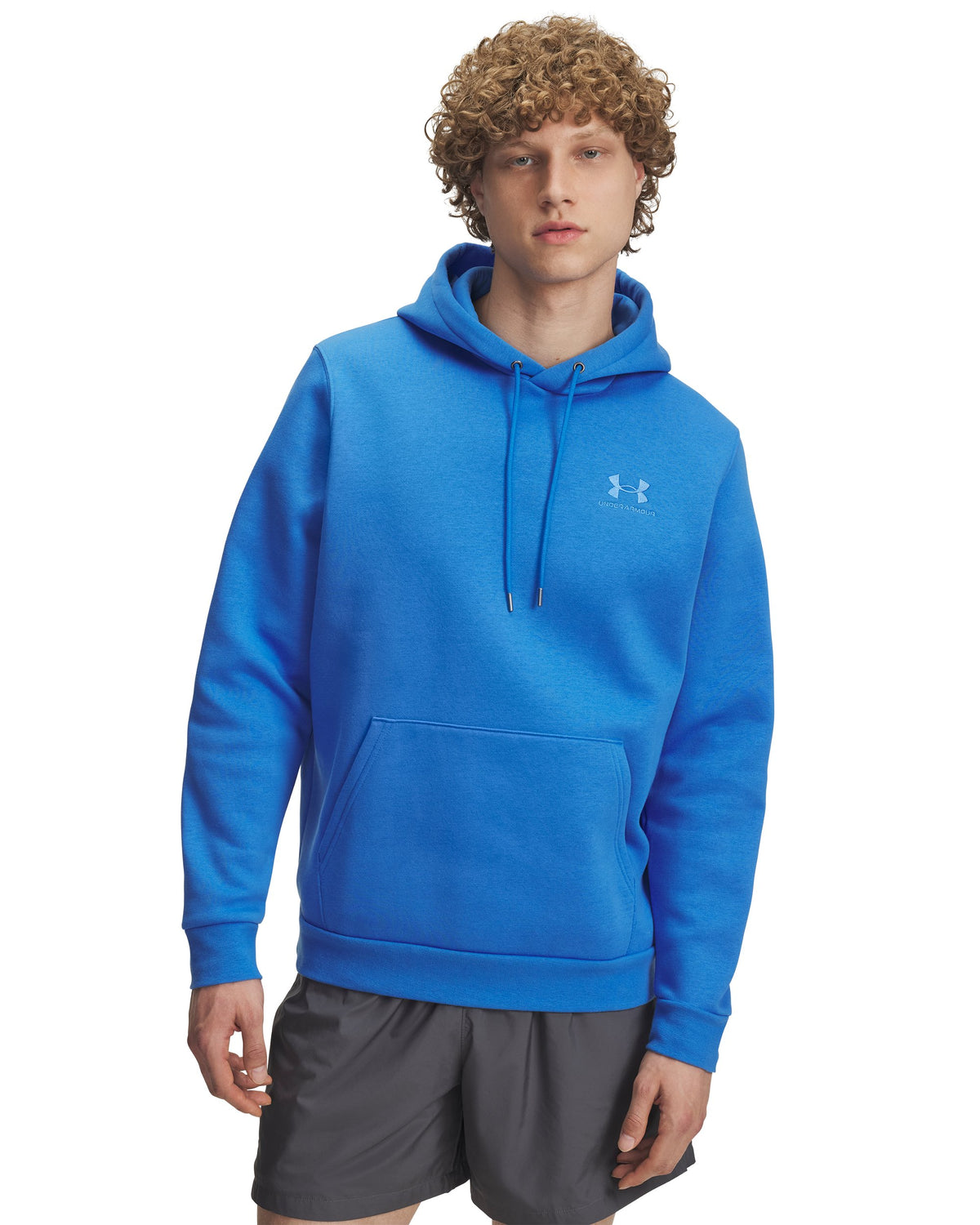 UA Icon Fleece Hoodie - Blue Atlantis / Blue Atlantis - 402