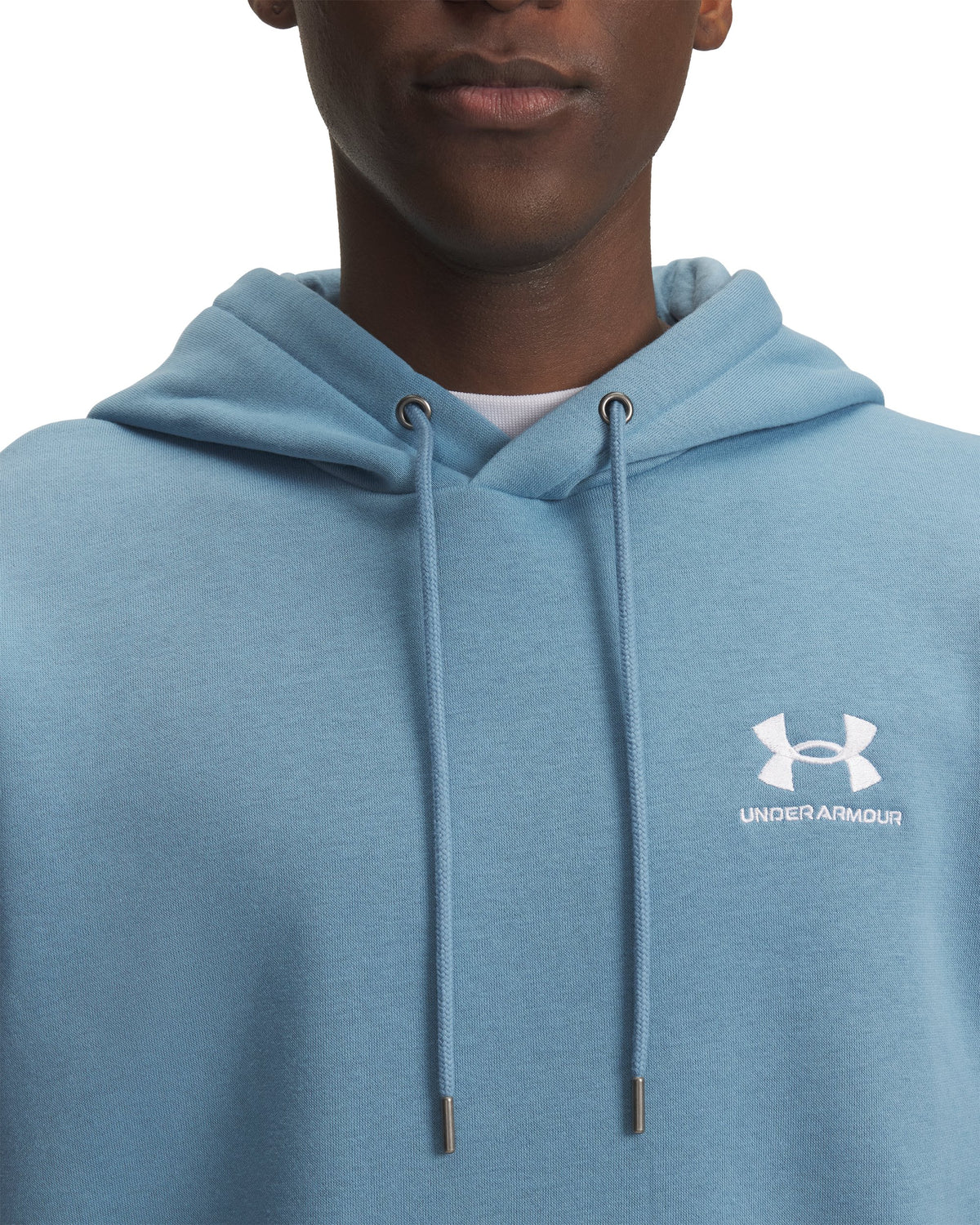 UA Icon Fleece Hoodie - Blue / White - 418