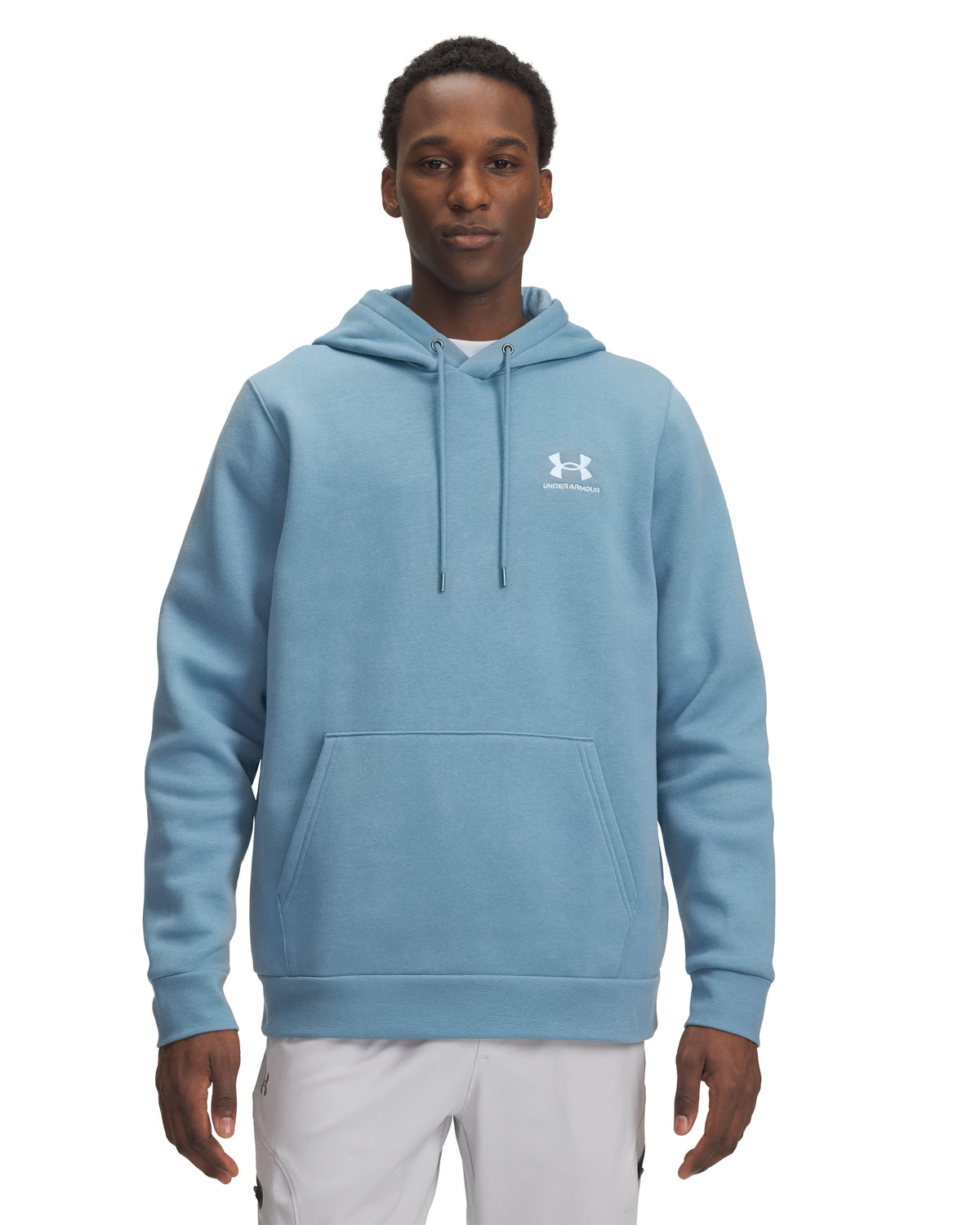UA Icon Fleece Hoodie - Blue / White - 418