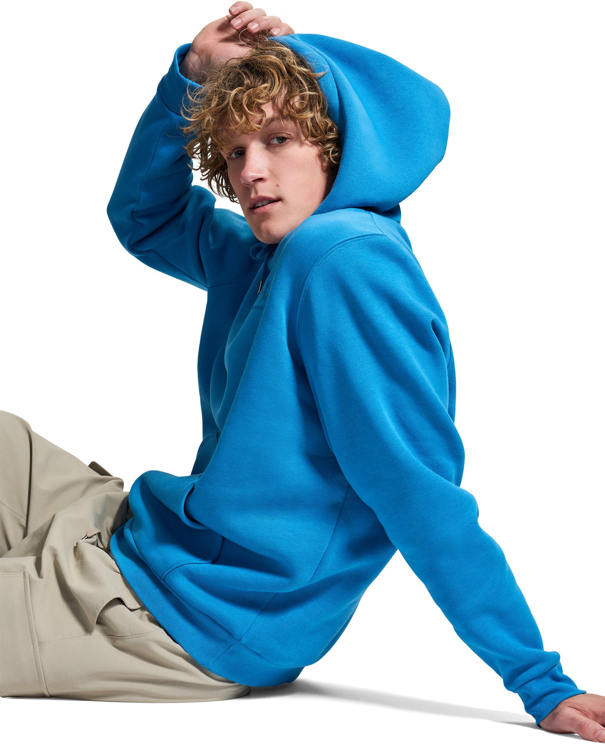 UA Icon Fleece Hoodie - Blue / Aegean Blue - 430