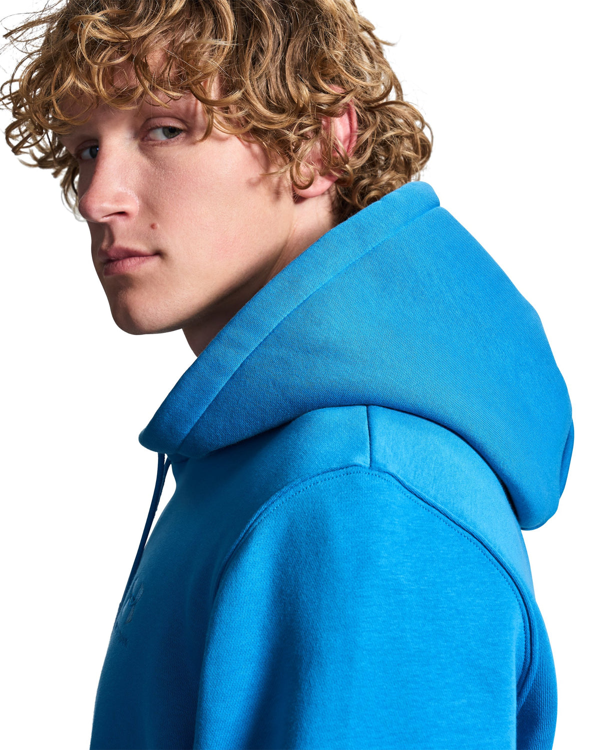 UA Icon Fleece Hoodie - Blue / Aegean Blue - 430
