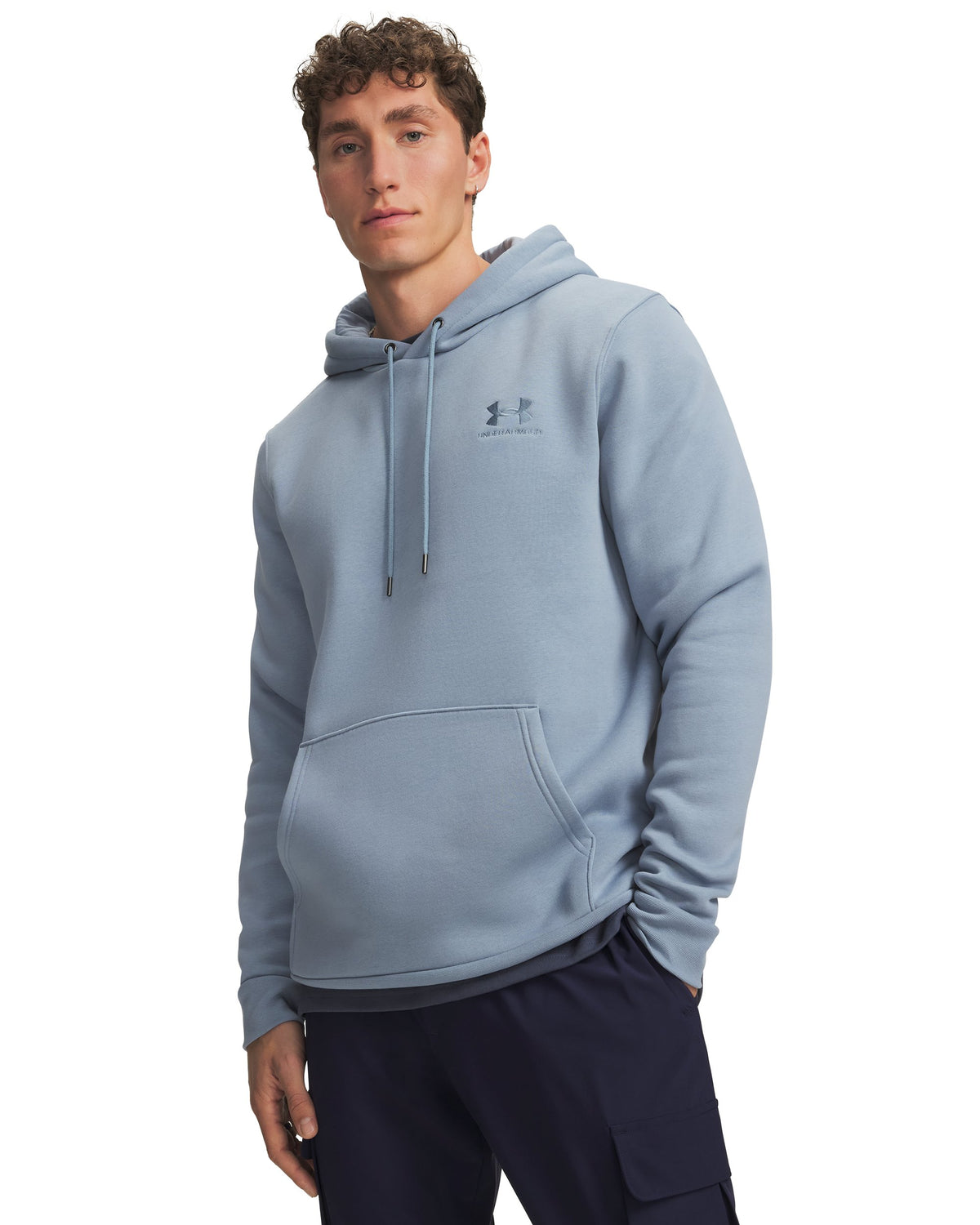 UA Icon Fleece Hoodie - Blue / Blue Wind - 448