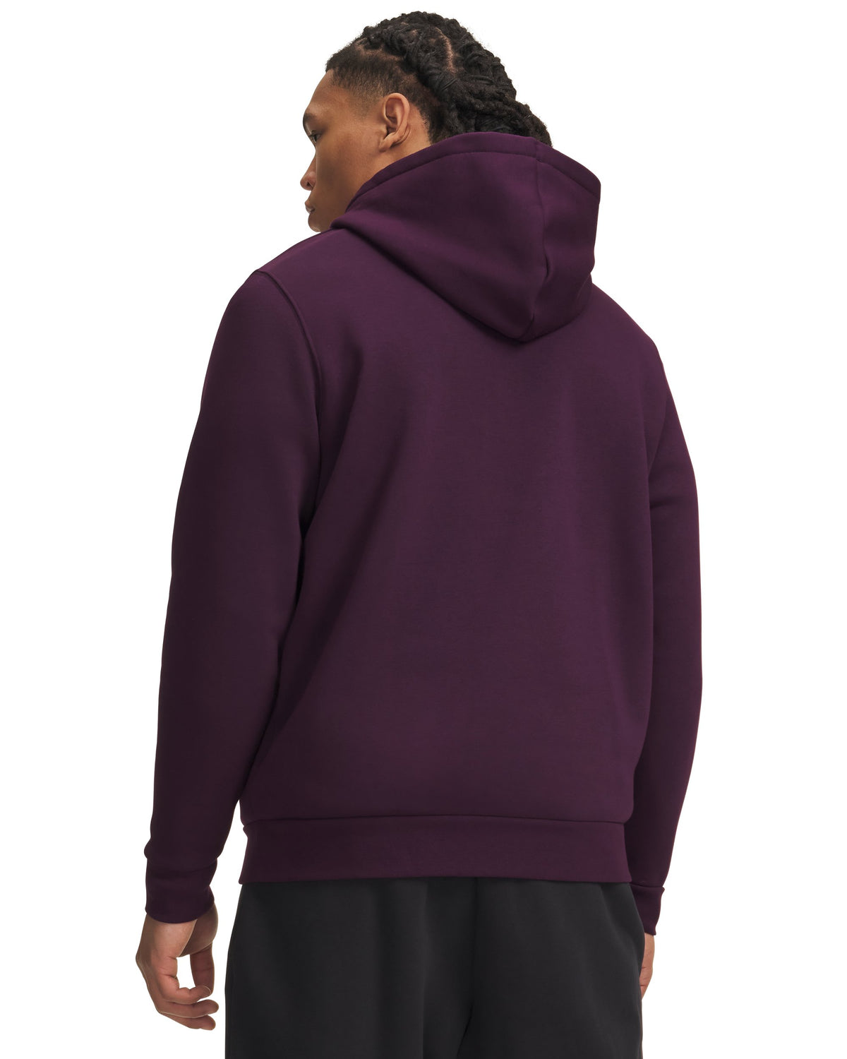 UA Icon Fleece Hoodie - Purple / Purple Echo - 526