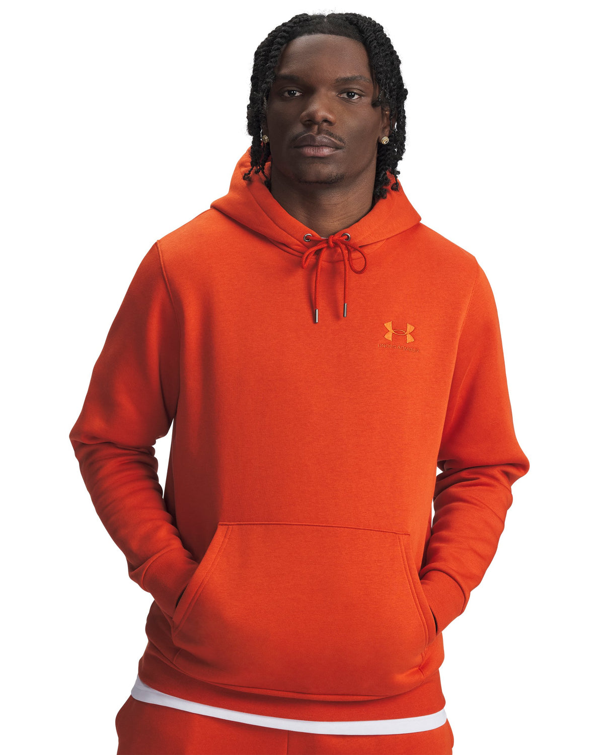 UA Icon Fleece Hoodie - Surplus Orange / Surplus Orange - 842