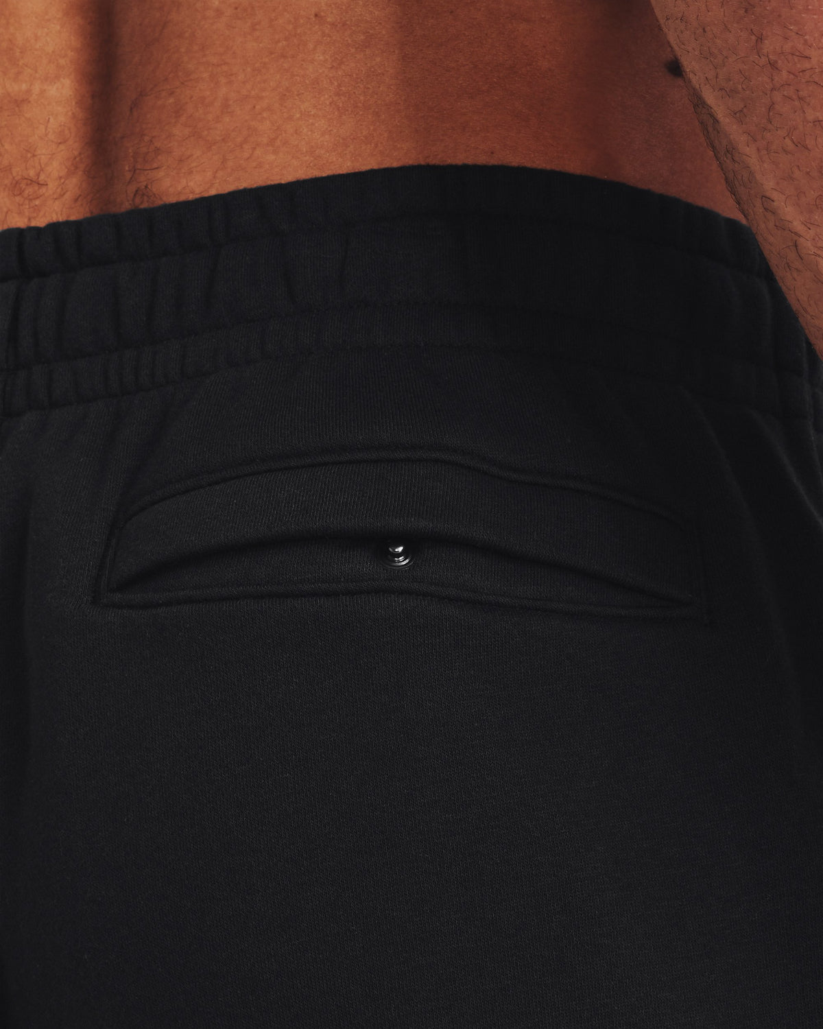 UA Icon Fleece Jogger - Black / White - 001