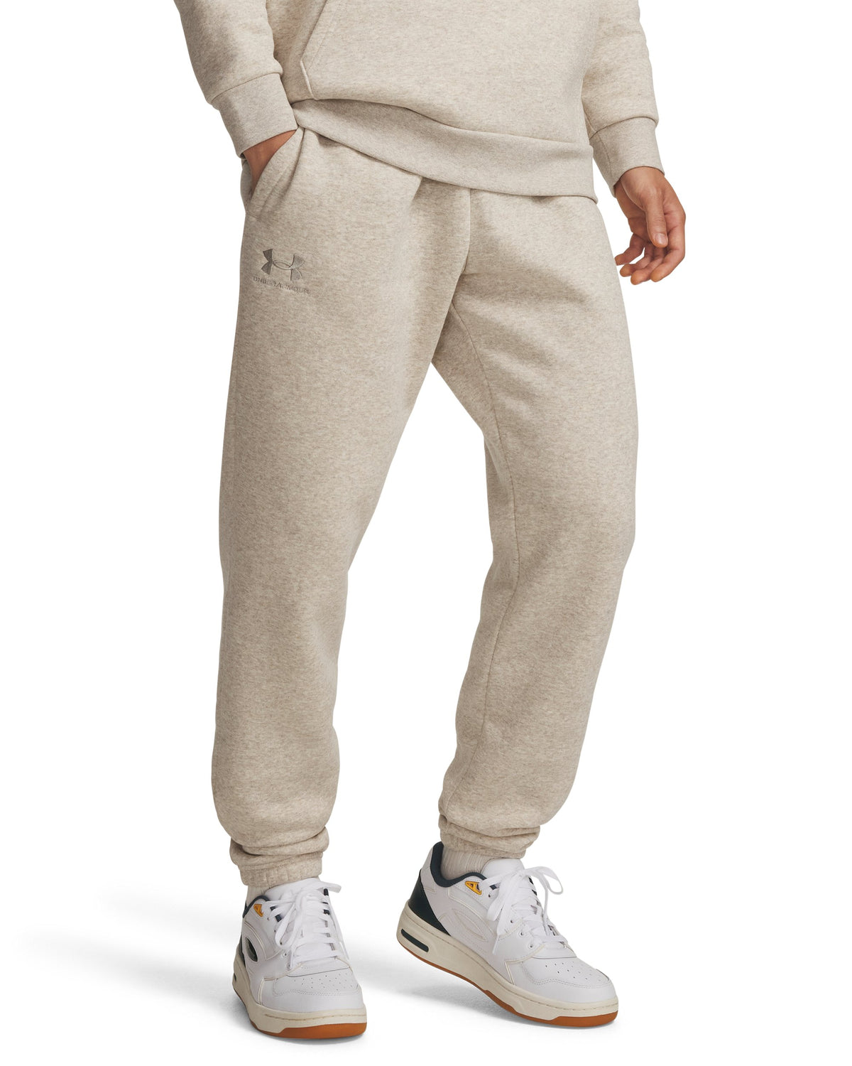UA Icon Fleece Jogger - Timberwolf Taupe Light Hthr / Timberwolf Taupe - 203