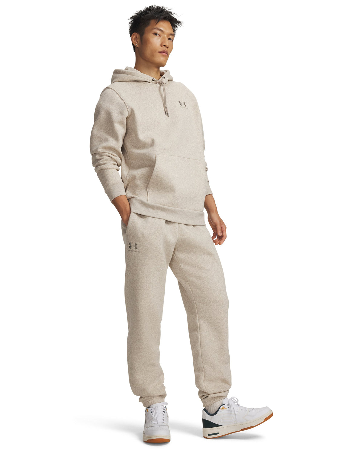 UA Icon Fleece Jogger - Timberwolf Taupe Light Hthr / Timberwolf Taupe - 203