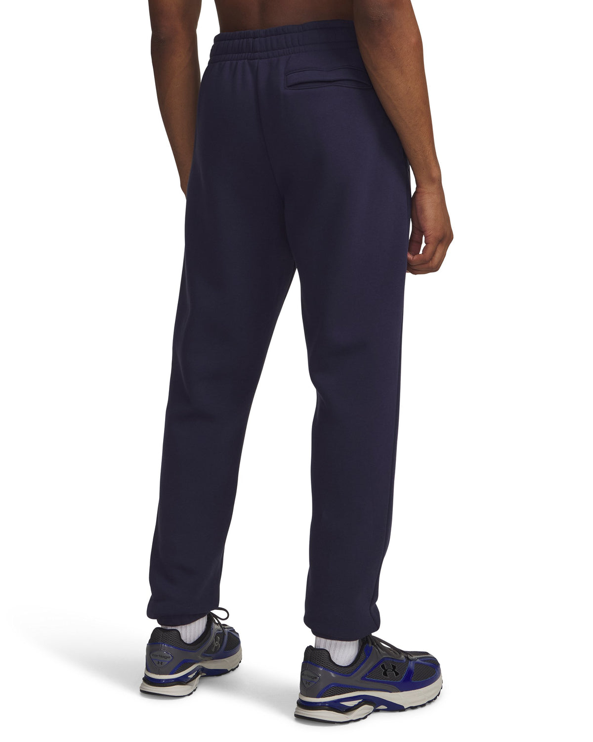 UA Icon Fleece Jogger - Midnight Navy / White - 410