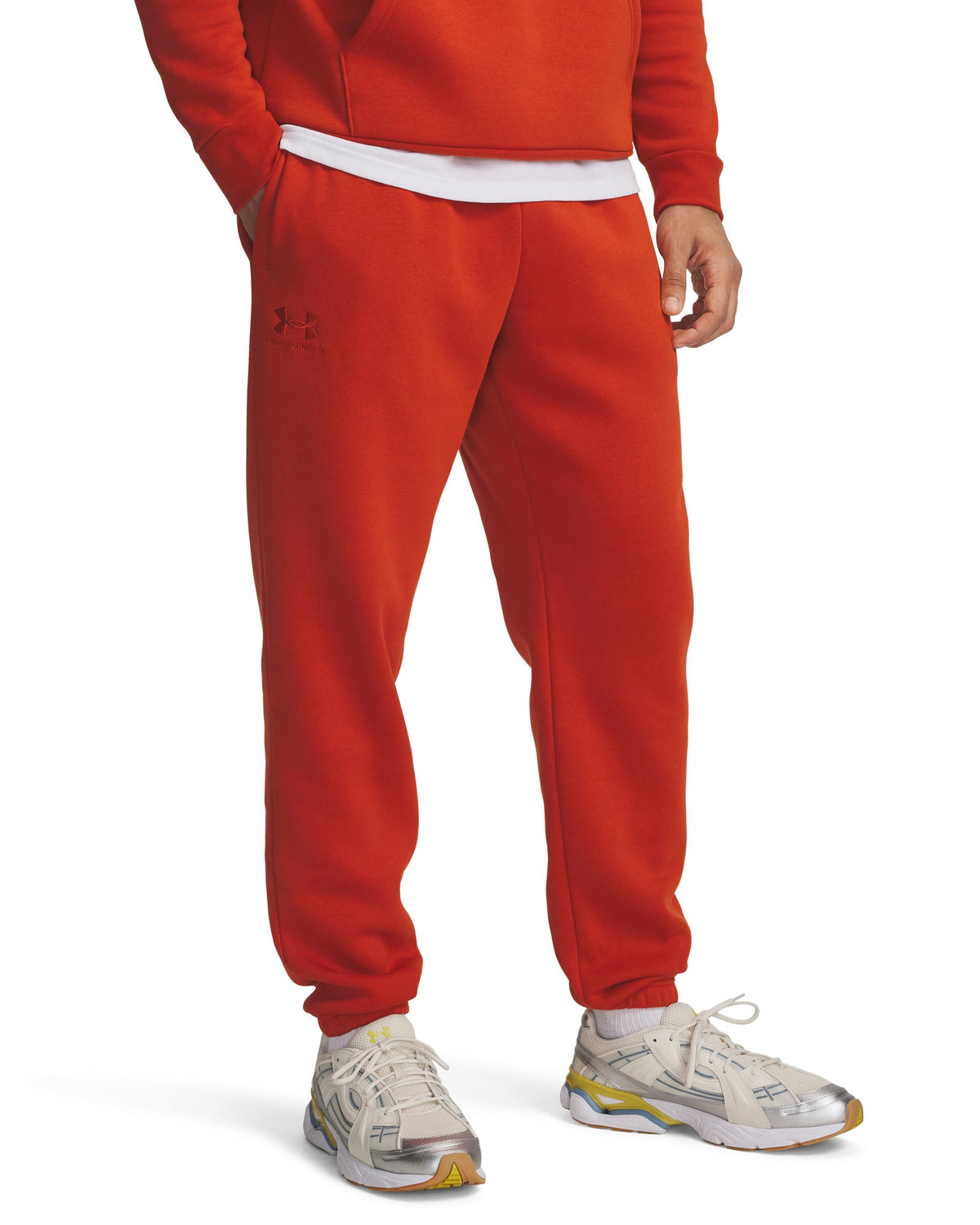 UA Icon Fleece Jogger - Surplus Orange / Surplus Orange - 842