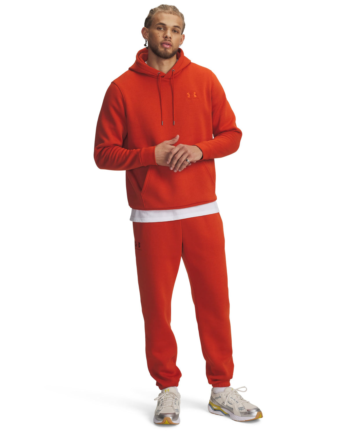 UA Icon Fleece Jogger - Surplus Orange / Surplus Orange - 842