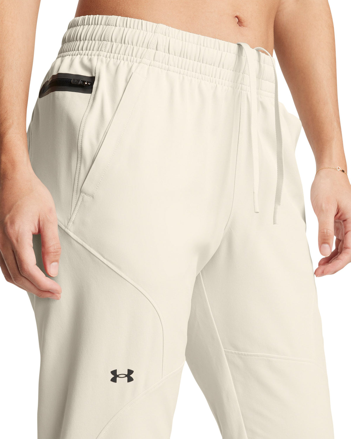 UA Unstoppable Jogger - Summit White / Black - 110
