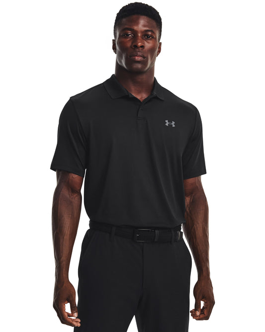 UA Matchplay Polo - Black / Pitch Gray - 001
