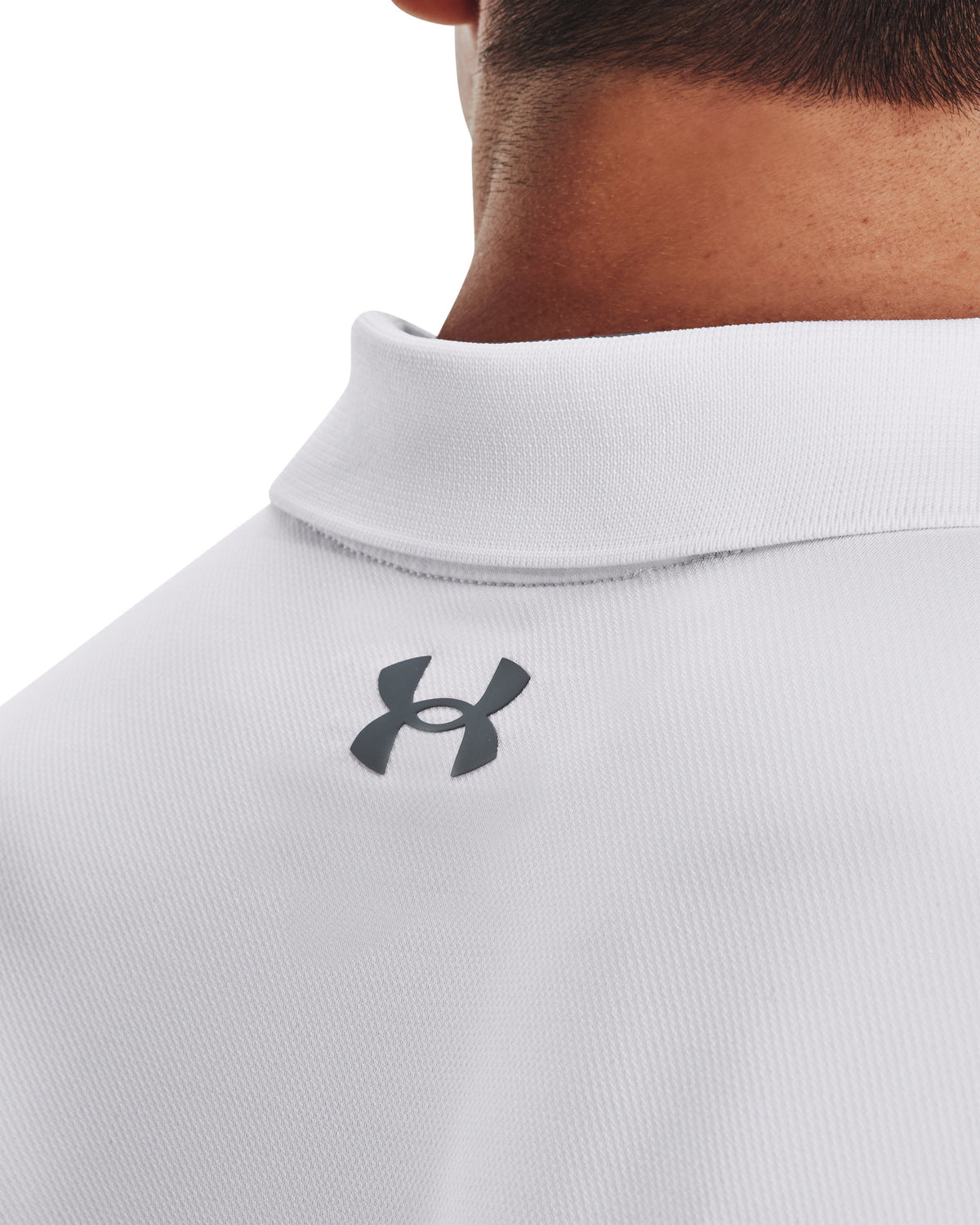 UA Matchplay Polo - White / Pitch Gray - 100