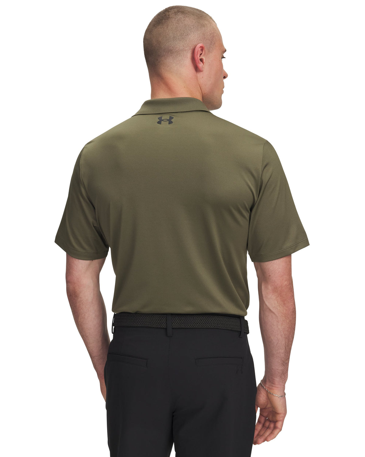 UA Matchplay Polo - Green / Black - 390
