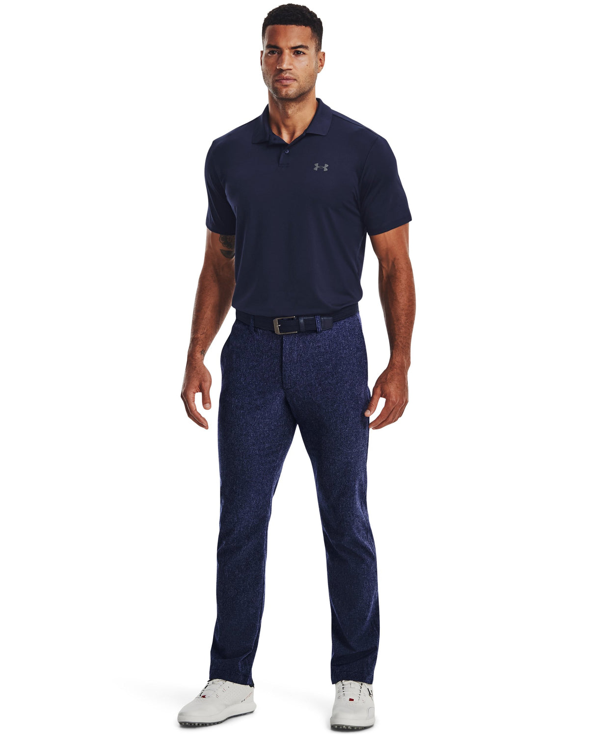 UA Matchplay Polo - Midnight Navy / Pitch Gray - 410