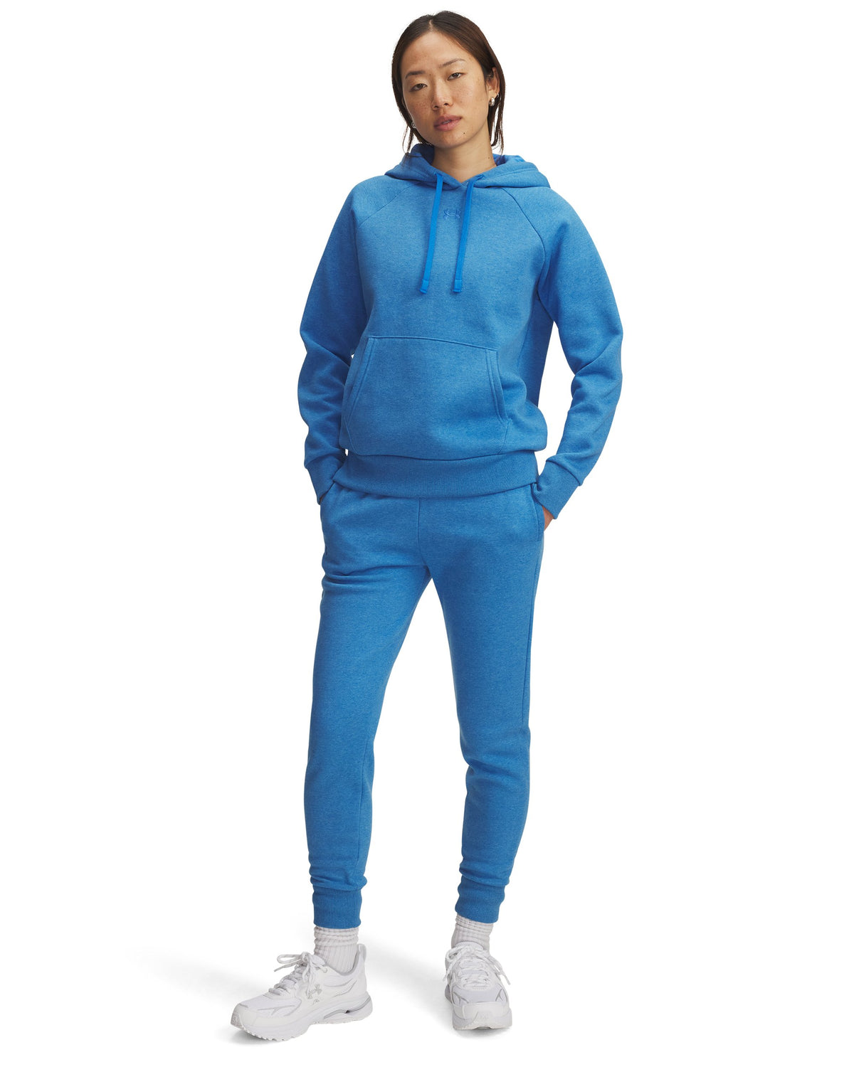 UA Rival Fleece Jogger - Blue Atlantis Light Heather / Blue Atlantis - 402