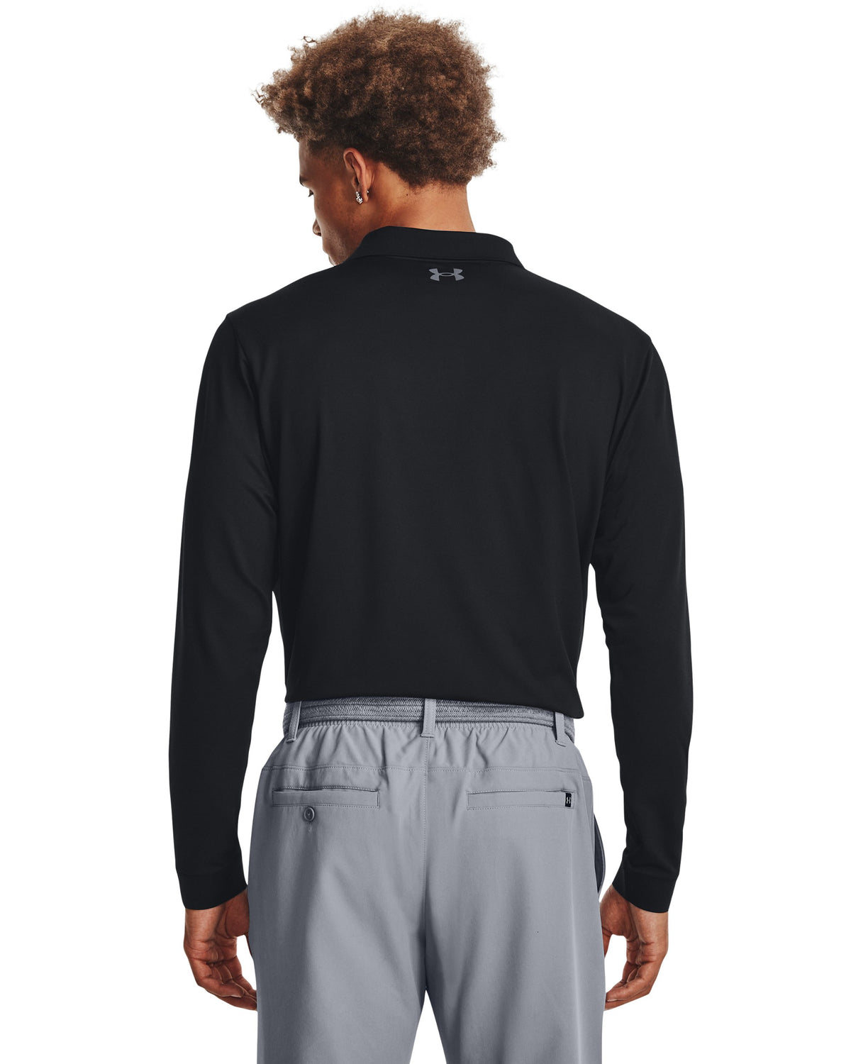 UA Matchplay LS Polo - Black / Pitch Gray - 001