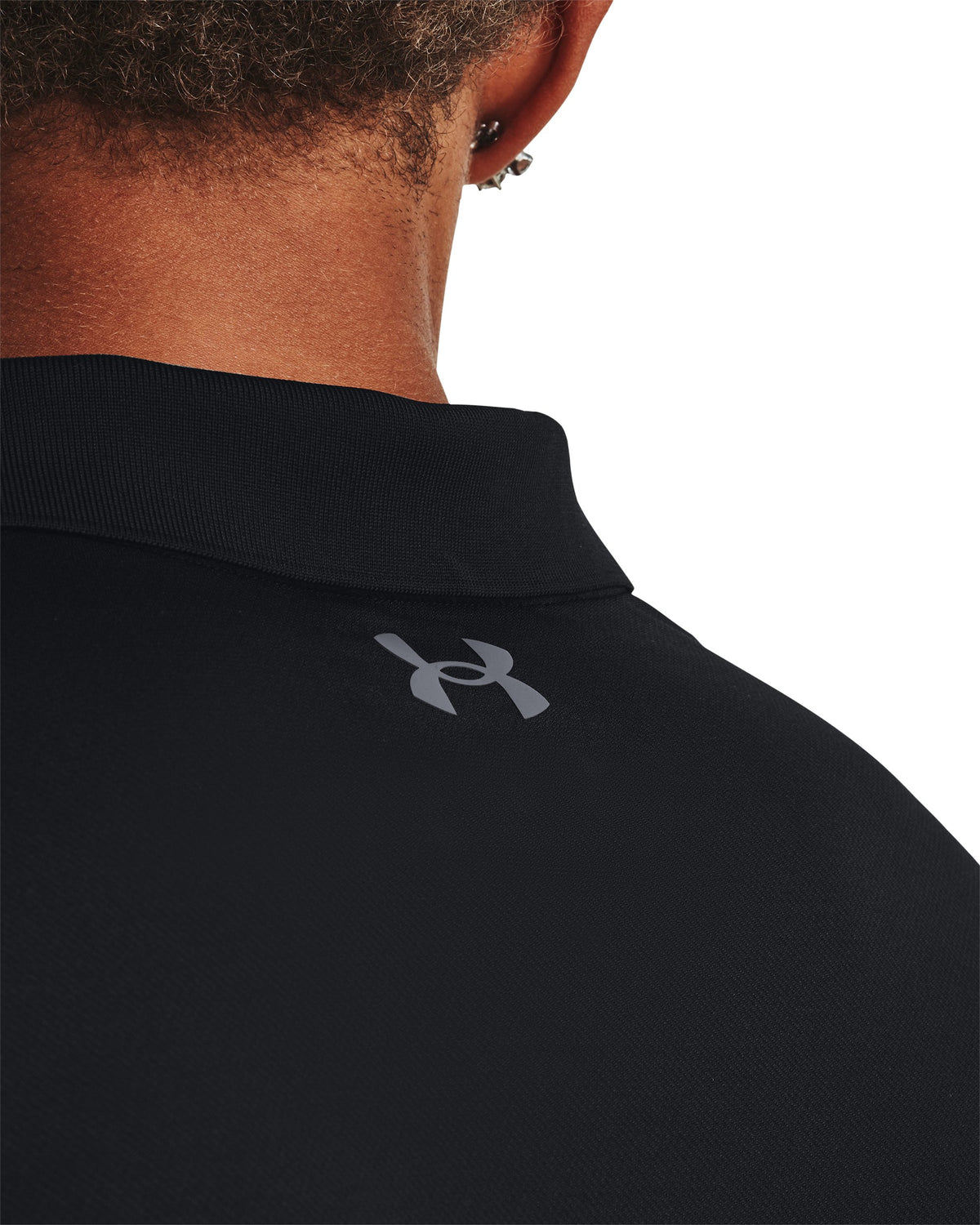 UA Matchplay LS Polo - Black / Pitch Gray - 001
