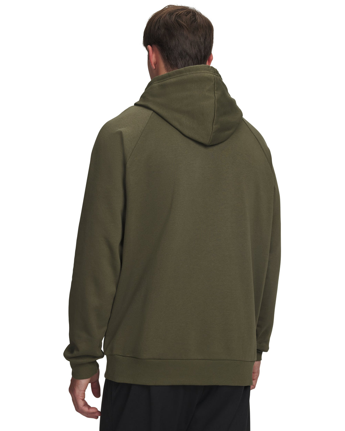 UA Rival Fleece Logo HD - Marine OD Green / White - 390