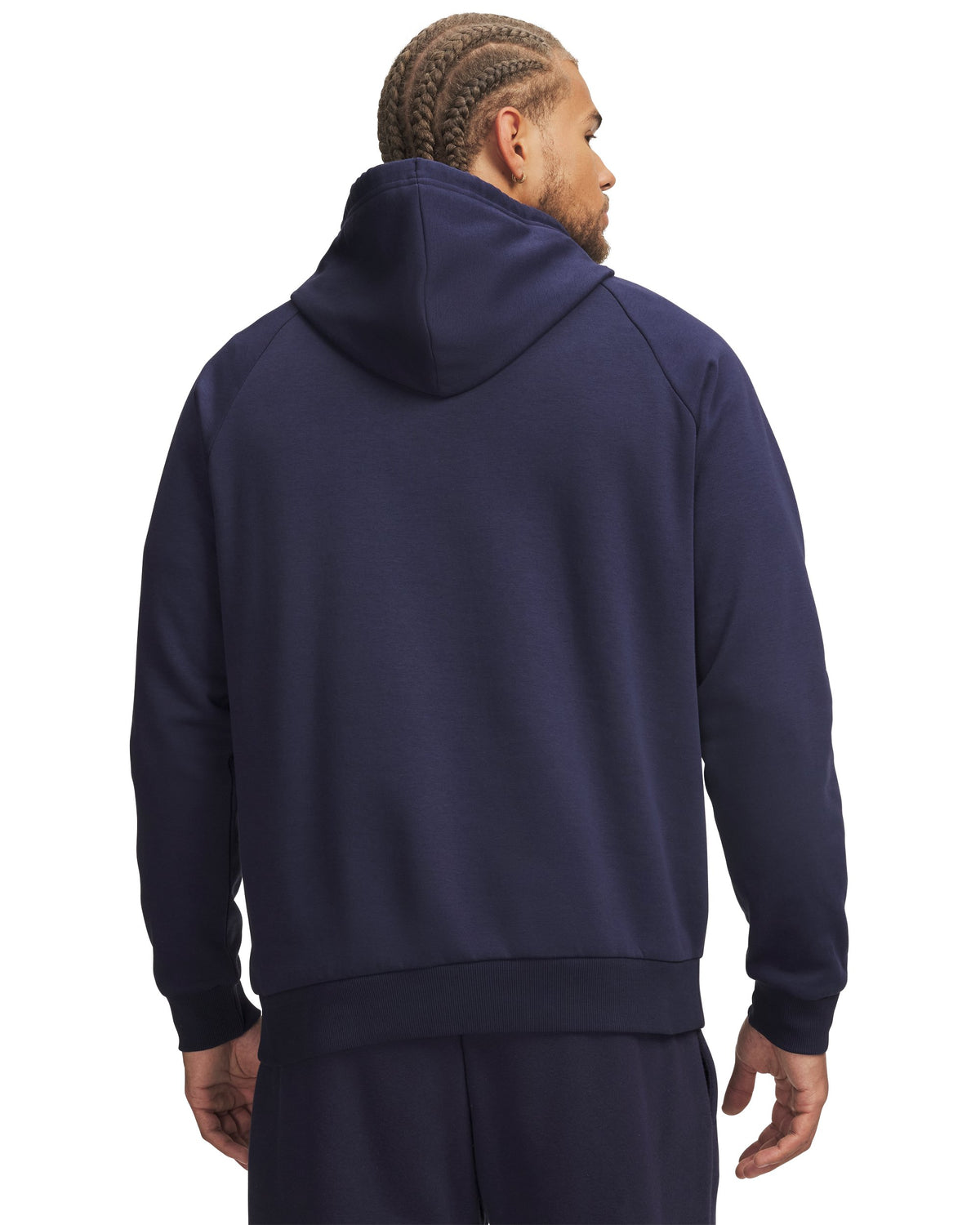 UA Rival Fleece Logo HD - Midnight Navy / White - 410