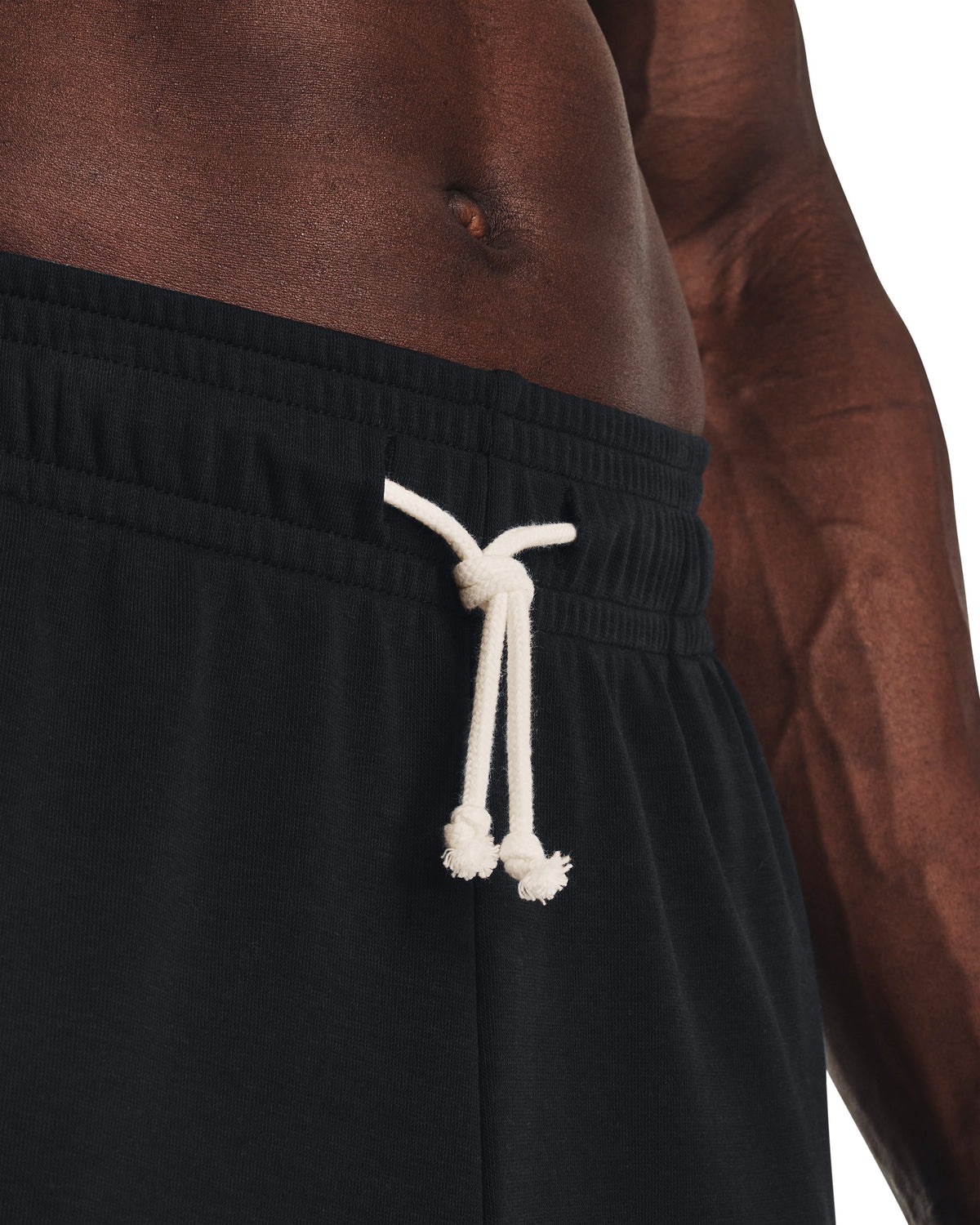 UA Rival Terry Jogger - Black / Onyx White - 001
