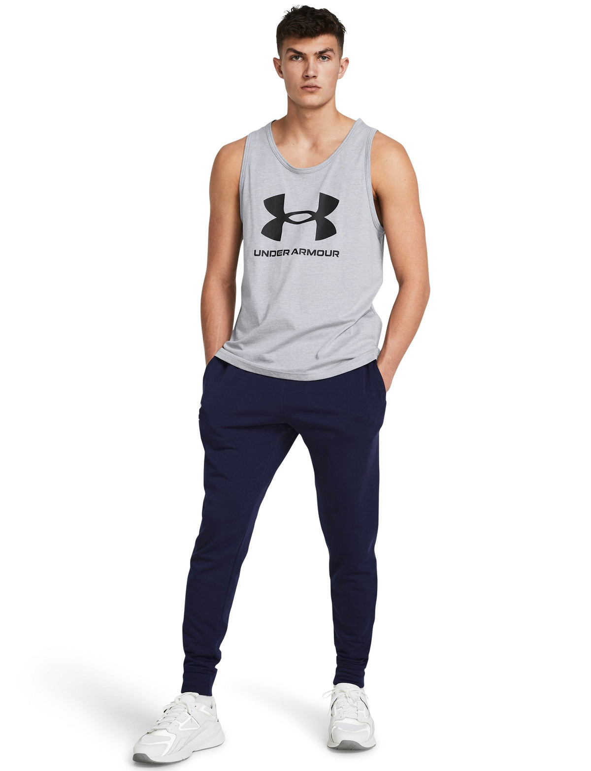 UA Rival Terry Jogger - Blue / Onyx White - 410