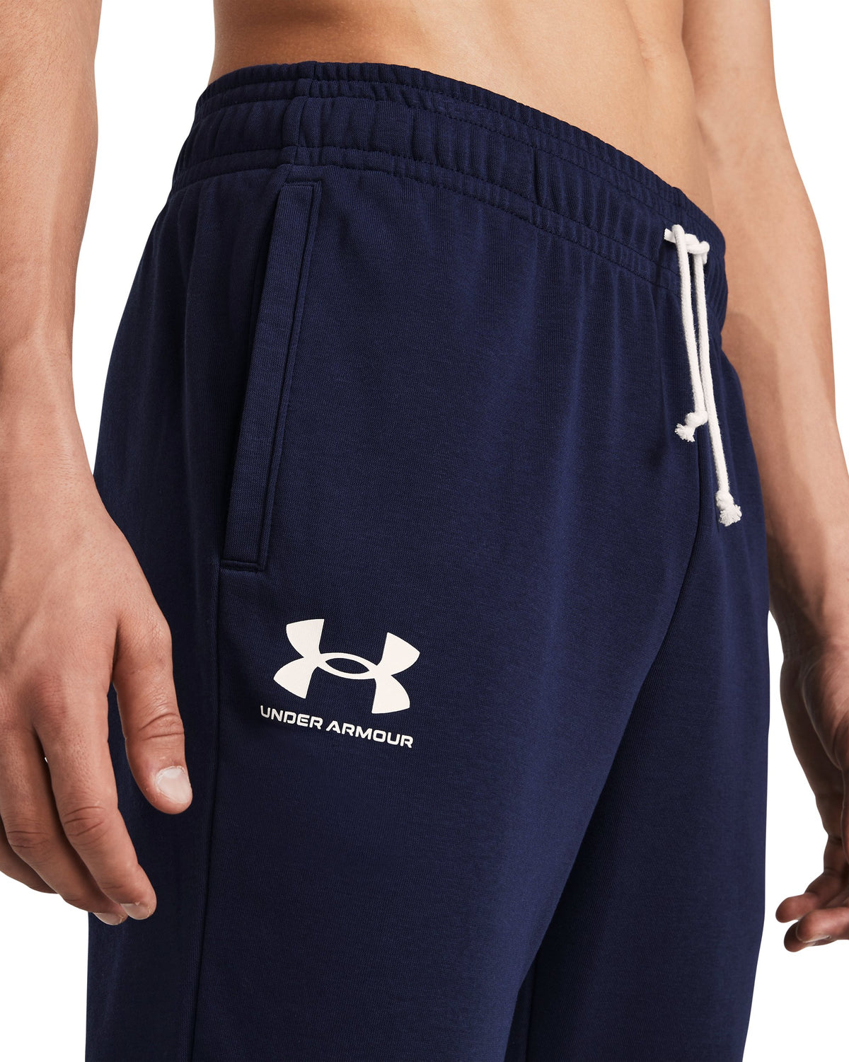 UA Rival Terry Jogger - Blue / Onyx White - 410