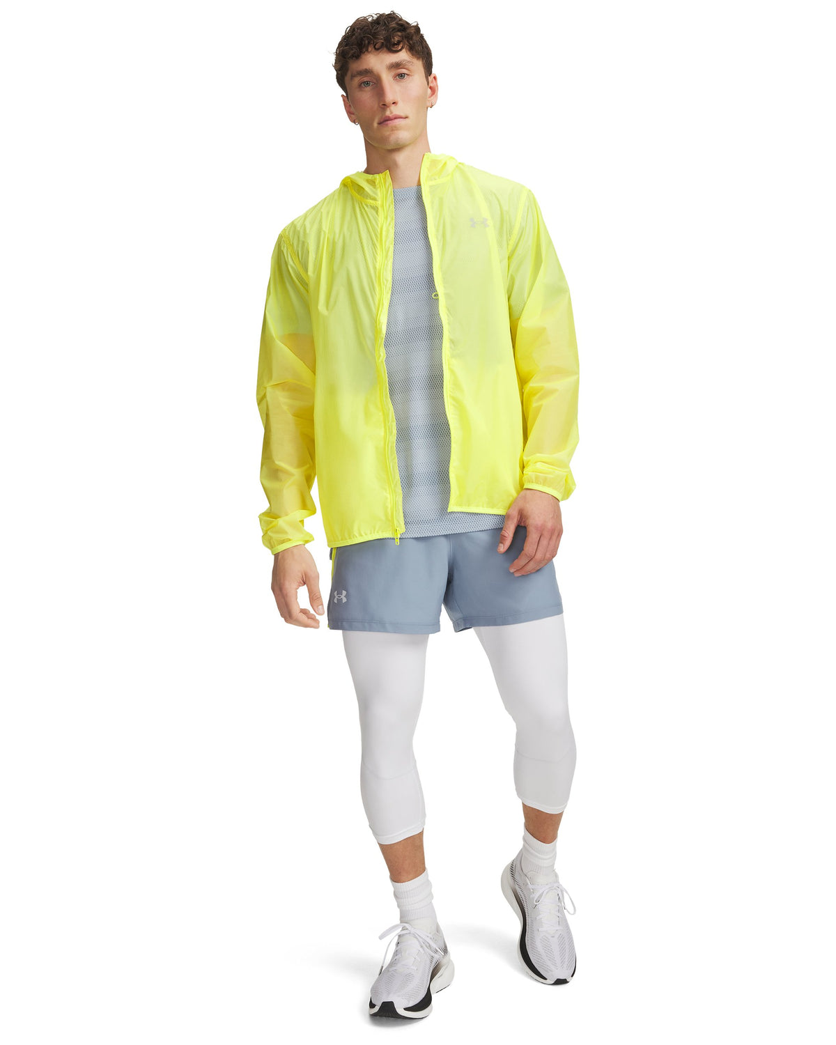 UA LAUNCH 5'' SHORTS - Blue / Reflective - 448
