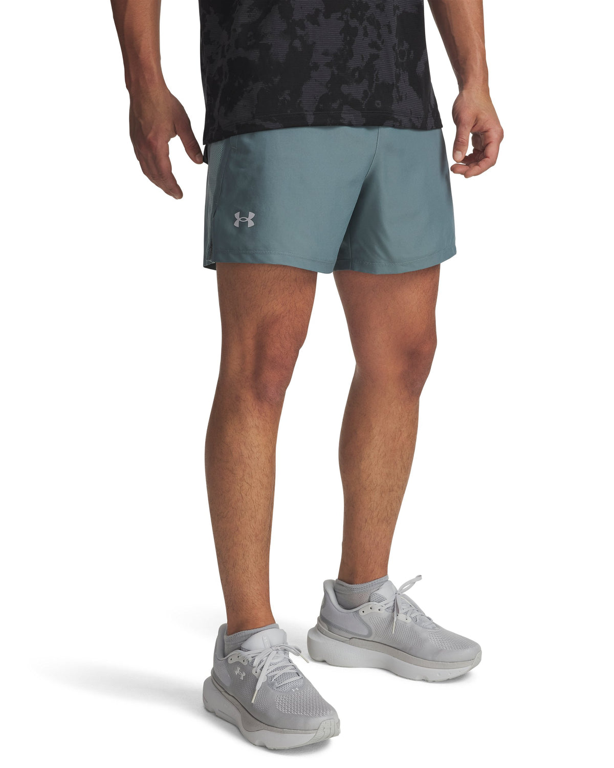 UA LAUNCH 5'' SHORTS - Blue / Reflective - 587