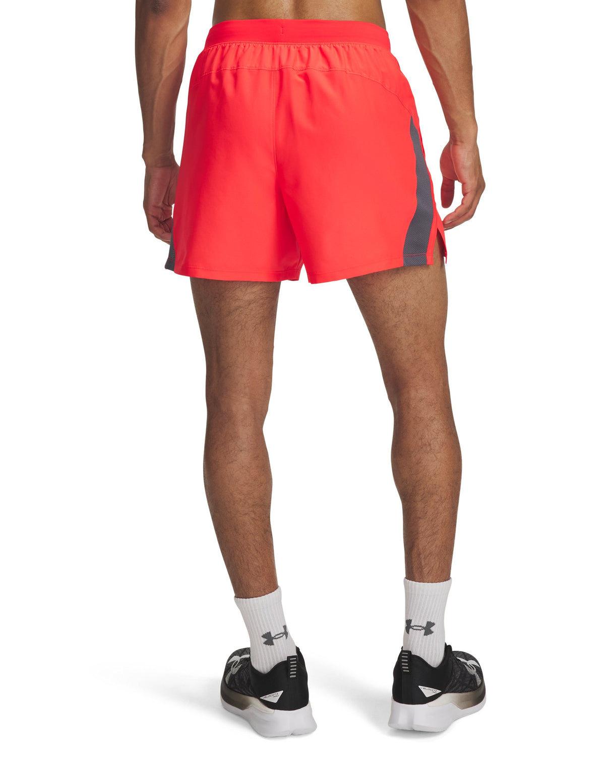 UA LAUNCH 5'' SHORTS - Racer Red / Castlerock / Reflective - 713