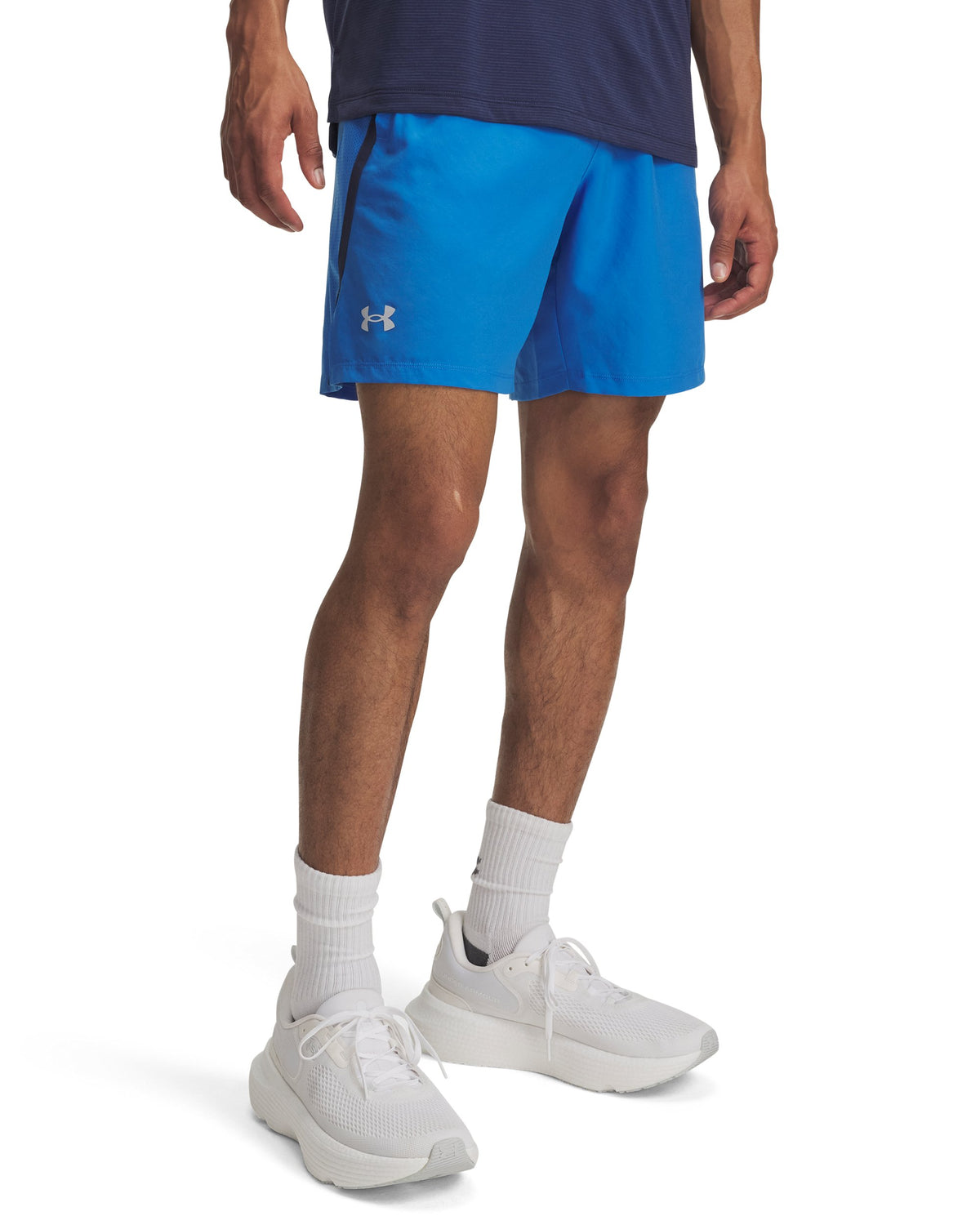 UA LAUNCH 7'' SHORTS - Blue Atlantis / Washed Navy / Reflective - 402