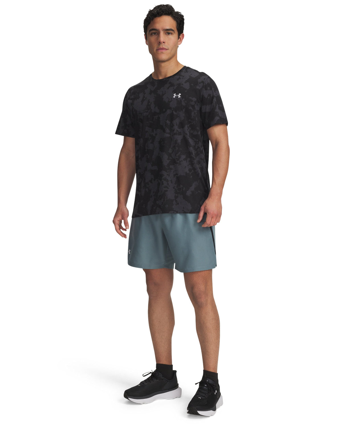 UA LAUNCH 7'' SHORTS - Blue / Reflective - 587