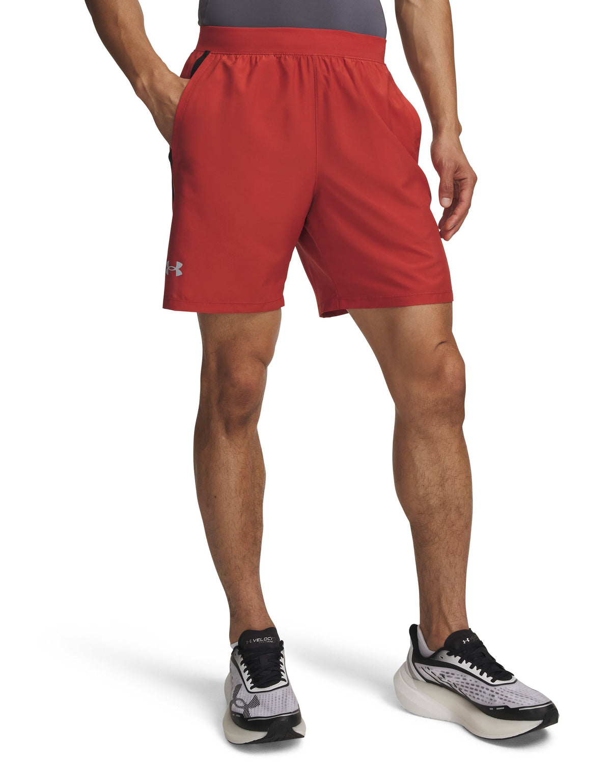 UA LAUNCH 7'' SHORTS - Red / Reflective - 635