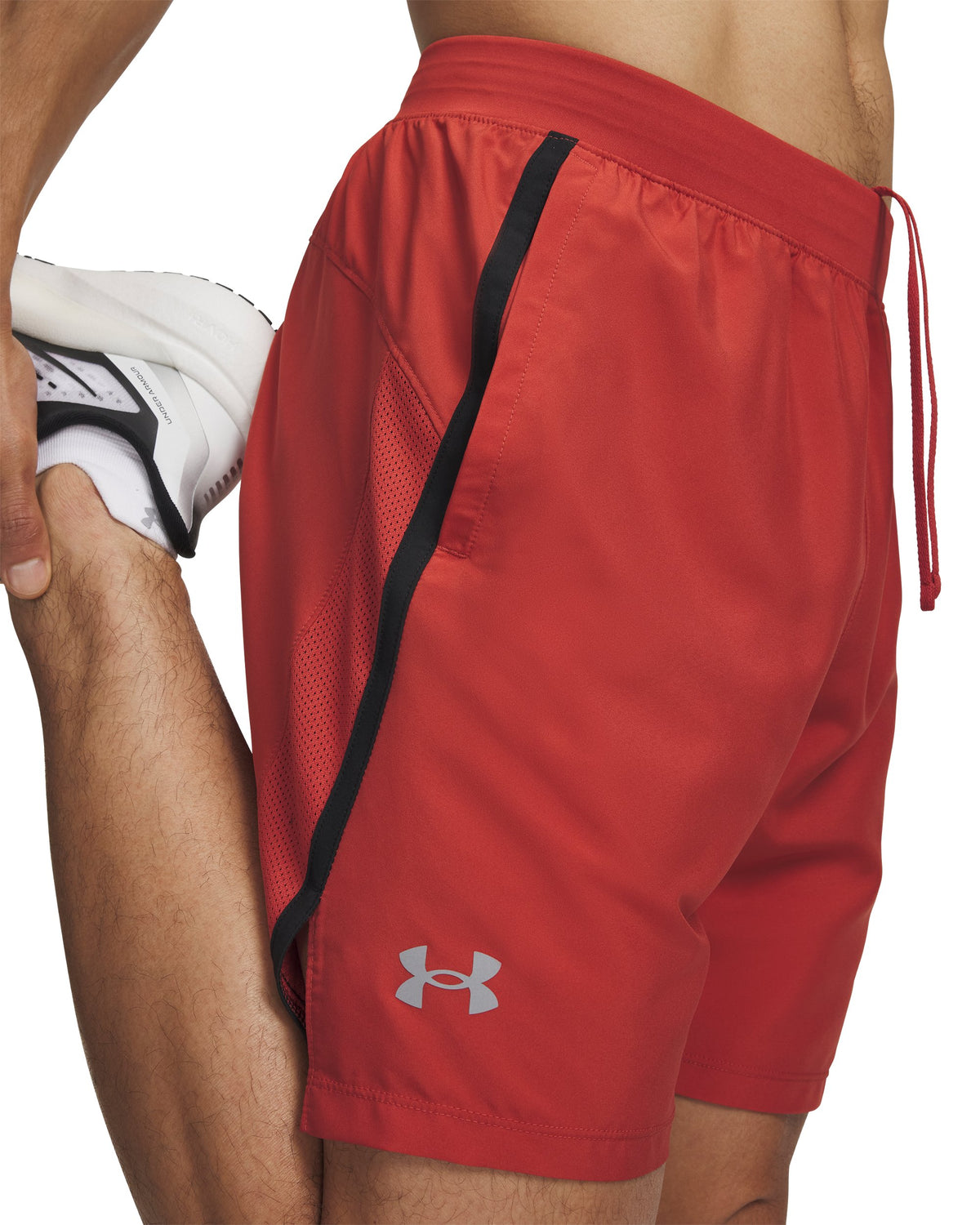 UA LAUNCH 7'' SHORTS - Red / Reflective - 635